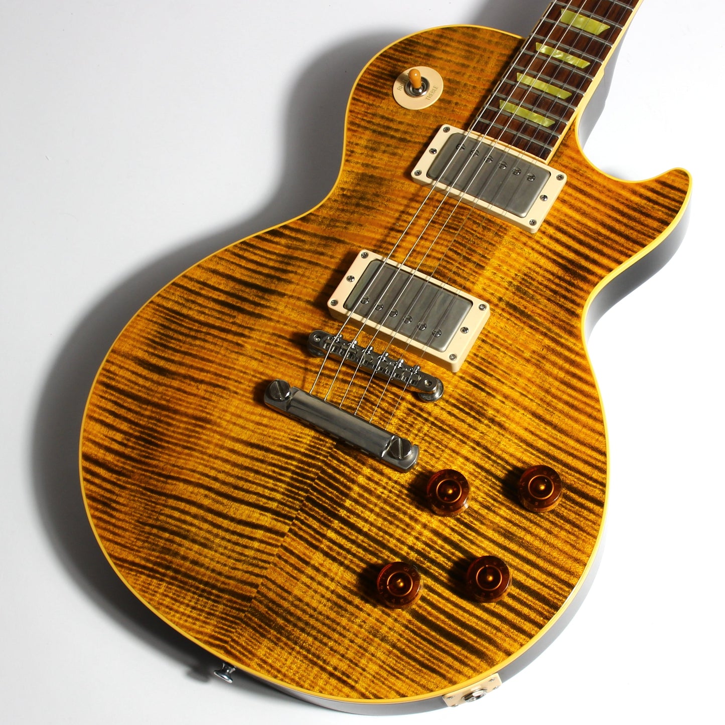 Gibson Custom Shop BONEYARD Joe Perry 1959 Les Paul Green Tiger | Official Model!