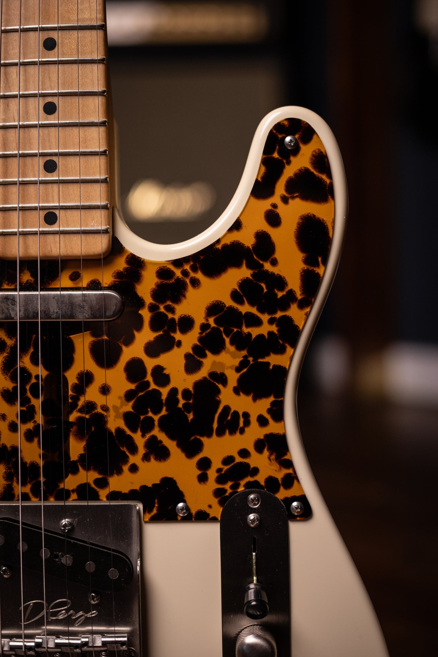 2010 D'Pergo Semi Hollow Electric Guitar - Aged Bakersfield