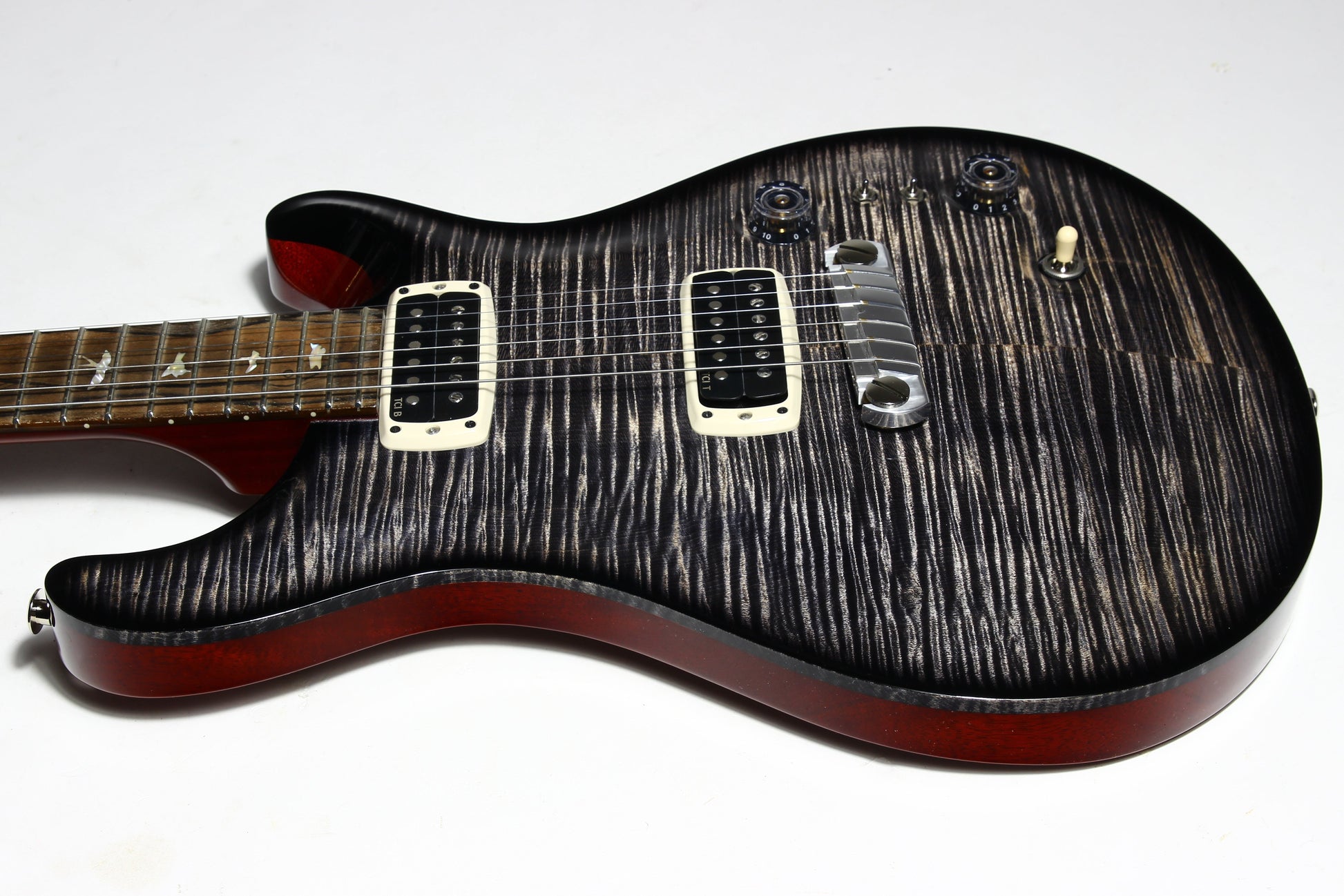 2025 PRS Charcoal Phoenix Limited Edition Private Stock Grade Curly Maple Top Ziricote 40th Anniversary