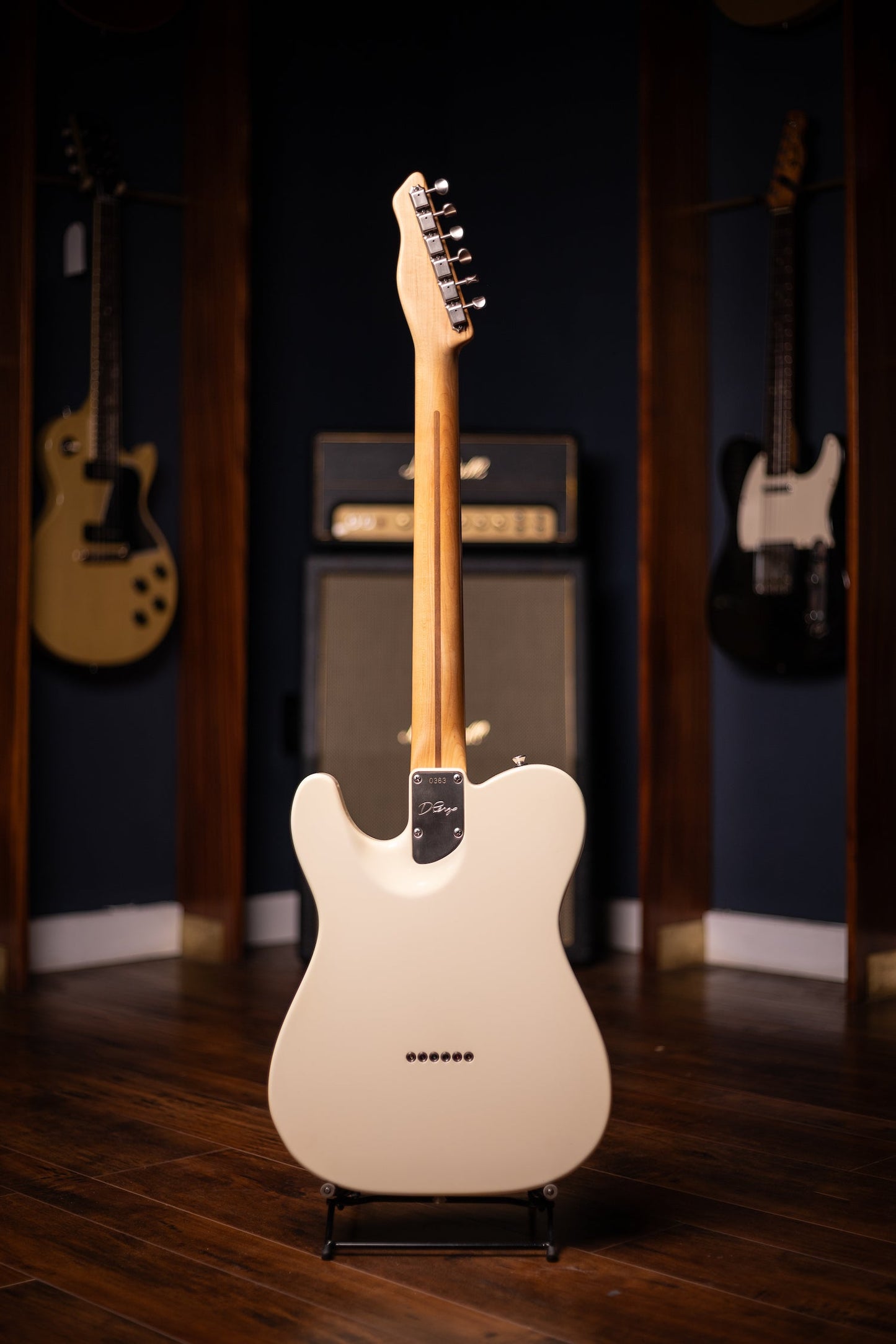 2010 D'Pergo Semi Hollow Electric Guitar - Aged Bakersfield