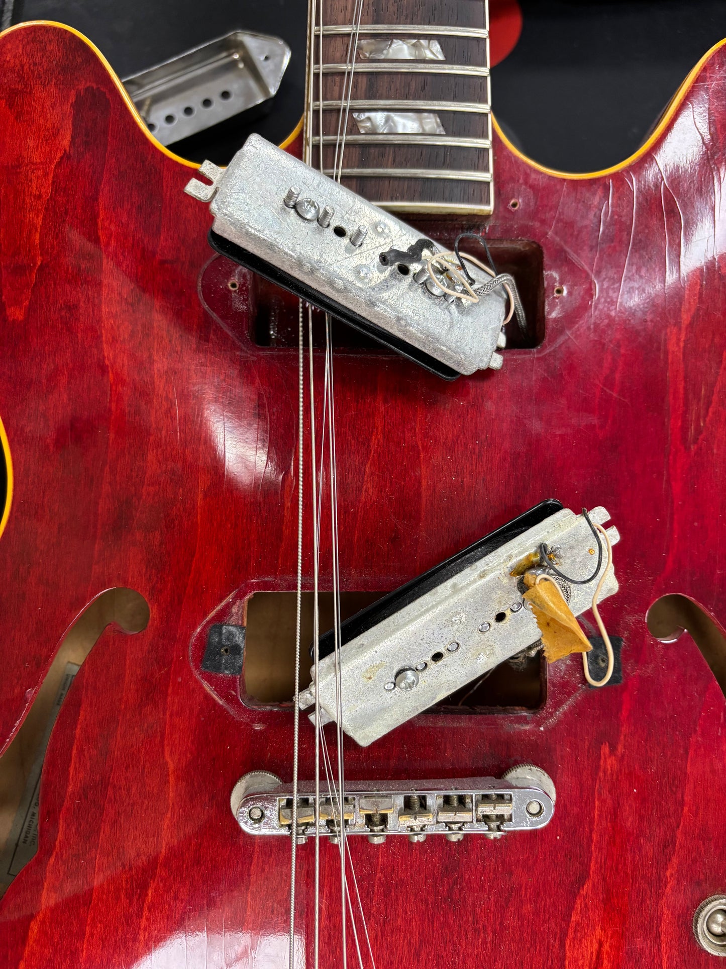 Vintage 1967 Epiphone E230TD Casino Cherry (Long Neck)  w/non-OHSC TSU24509