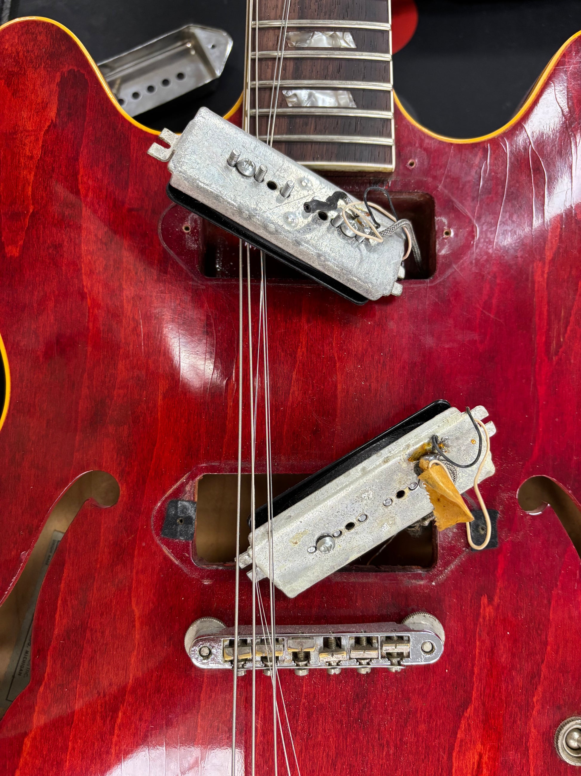 Vintage 1967 Epiphone E230TD Casino Cherry (Long Neck)  w/non-OHSC TSU24509