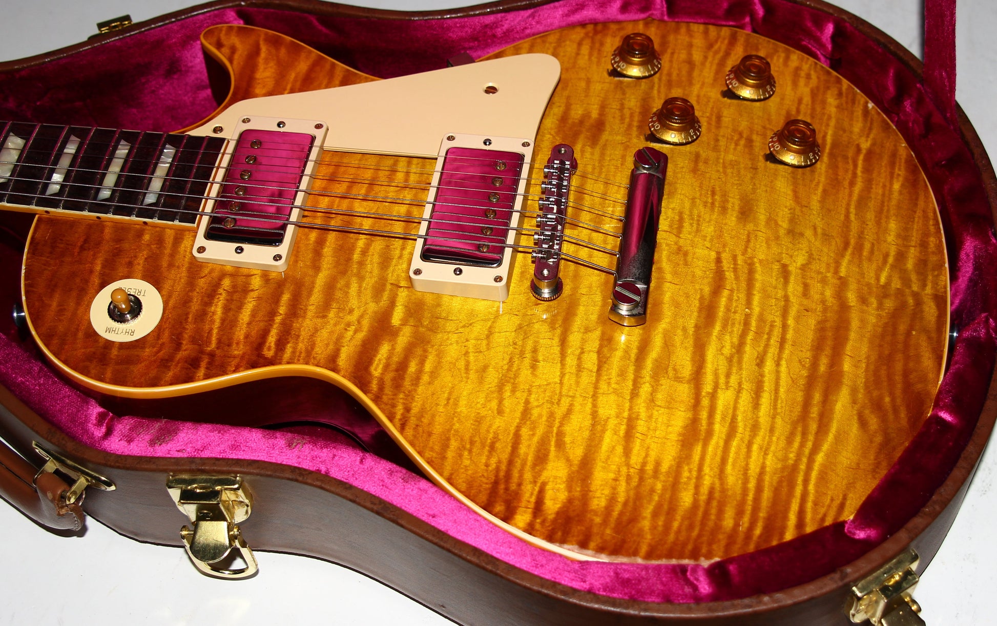 2016 Gibson '59 Les Paul Tom Murphy Painted & Aged | CC2 Goldie True Historic 1959 R9 | Hand-Selected Top!