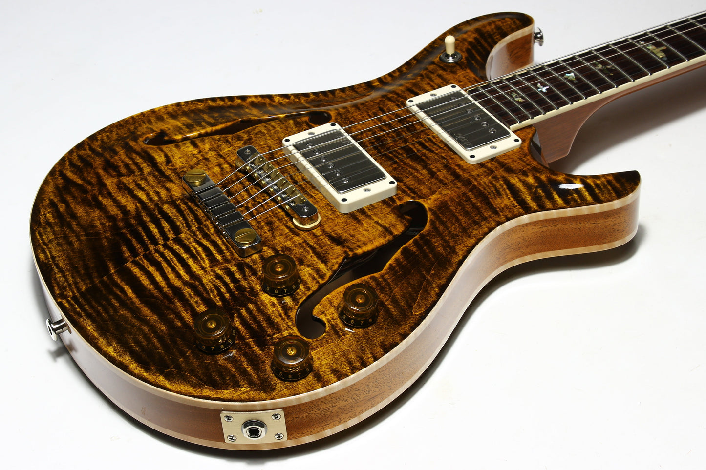 2024 PRS McCarty 594 Hollowbody II Yellow Tiger Flametop and Back | Paul Reed Smith