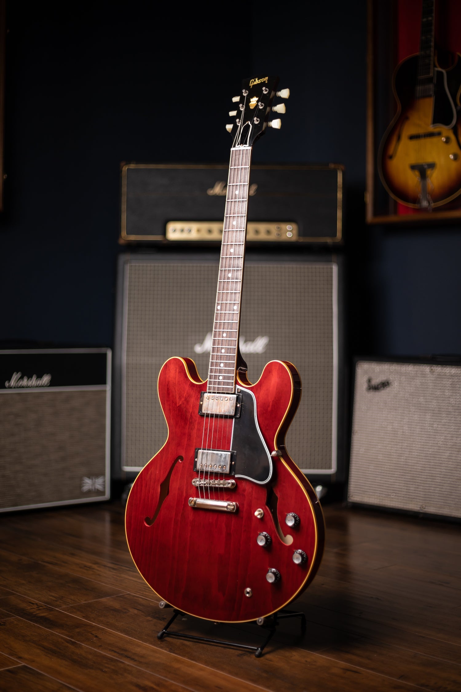 Gibson Custom Shop Murphy Lab 1961 ES-335 Reissue Ultra Light Aged - Sixties Cherry