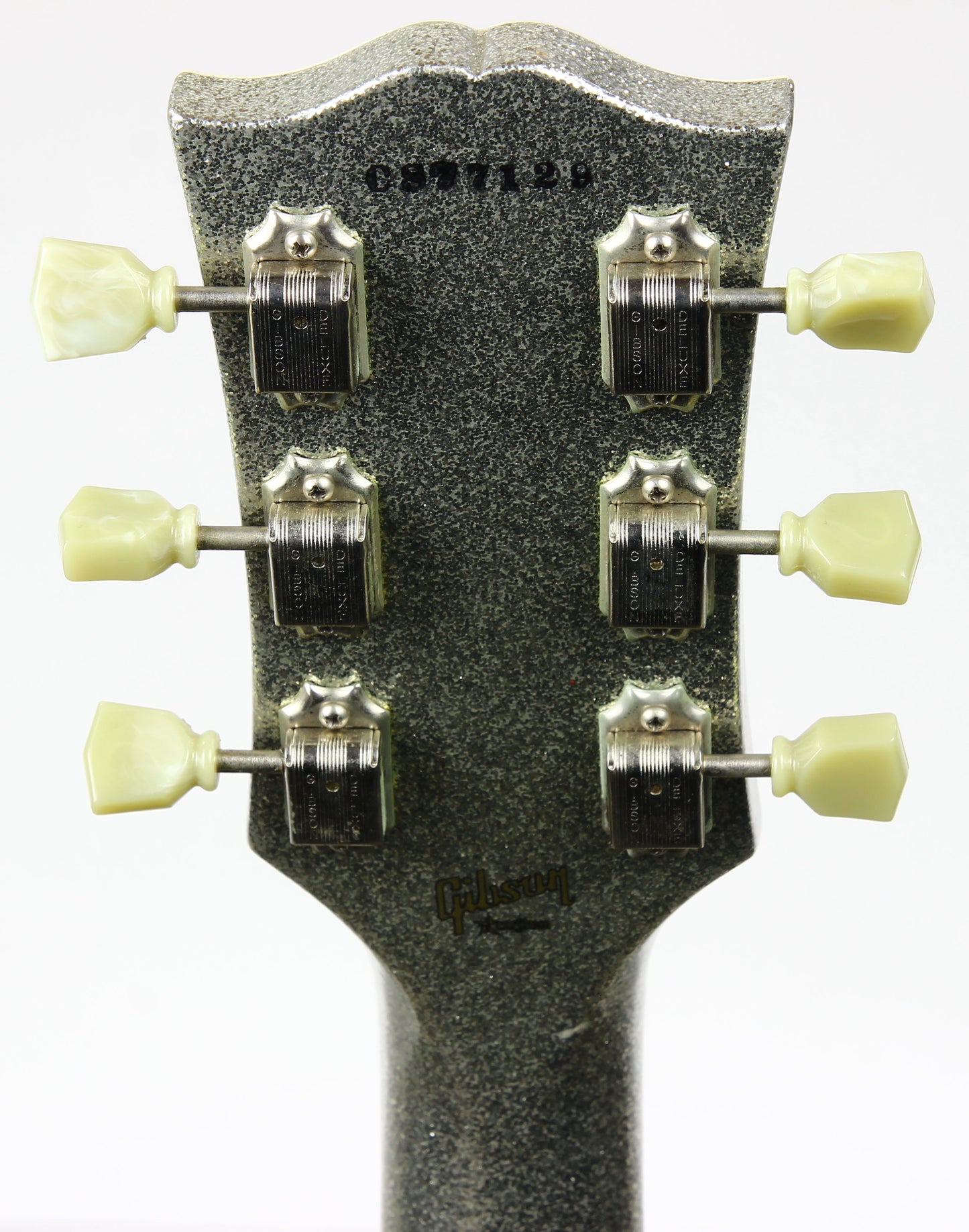 2007 Gibson Custom Shop SPARKLE Silver SG Les Paul Custom w Maestro