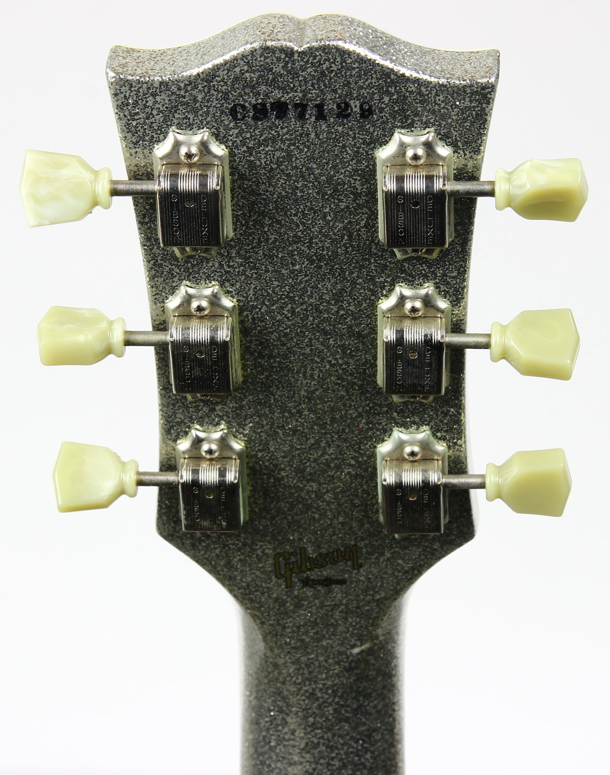 2007 Gibson Custom Shop SPARKLE Silver SG Les Paul Custom w Maestro