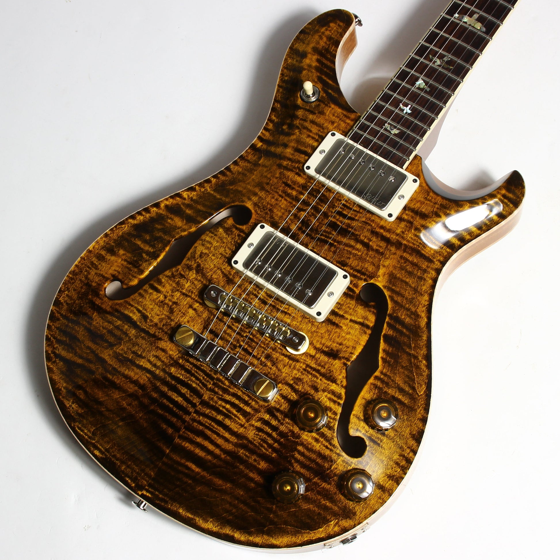 2024 PRS McCarty 594 Hollowbody II Yellow Tiger Flametop and Back | Paul Reed Smith