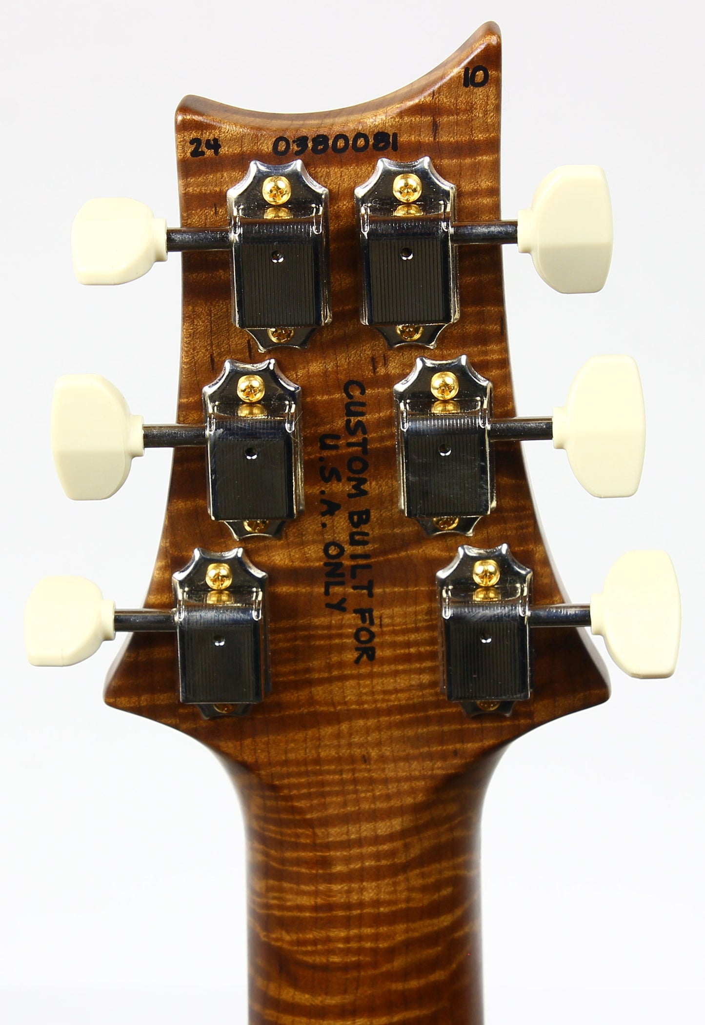 2024 PRS Wood Library McCarty 594 Hollowbody II Brazilian Rosewood Yellow Tiger 10 Top