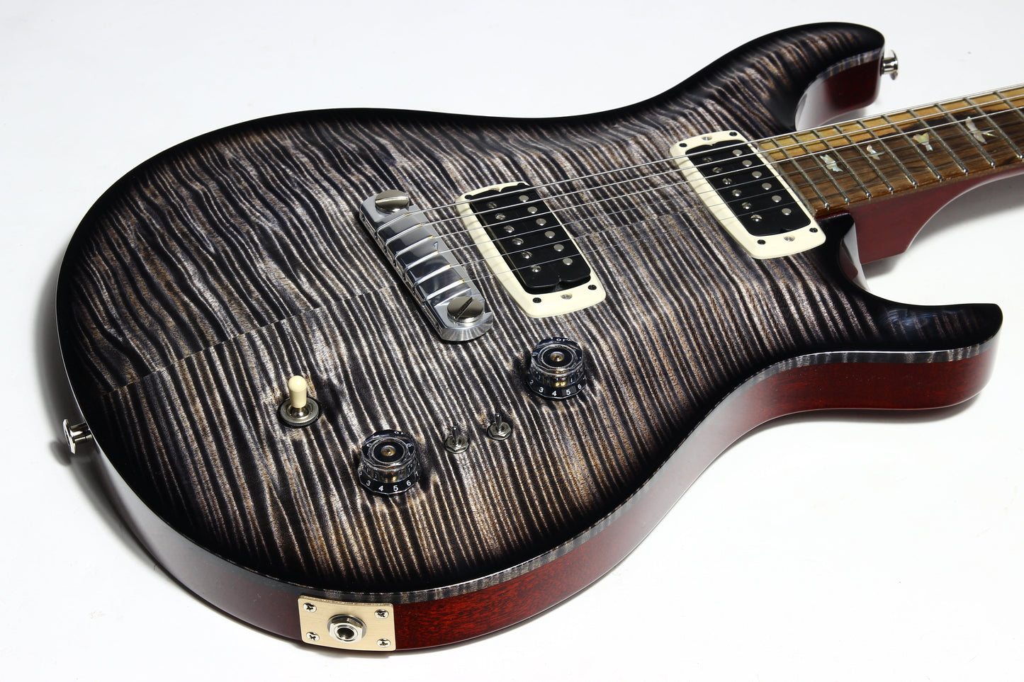 2025 PRS Charcoal Phoenix Limited Edition Private Stock Grade Curly Maple Top Ziricote 40th Ann
