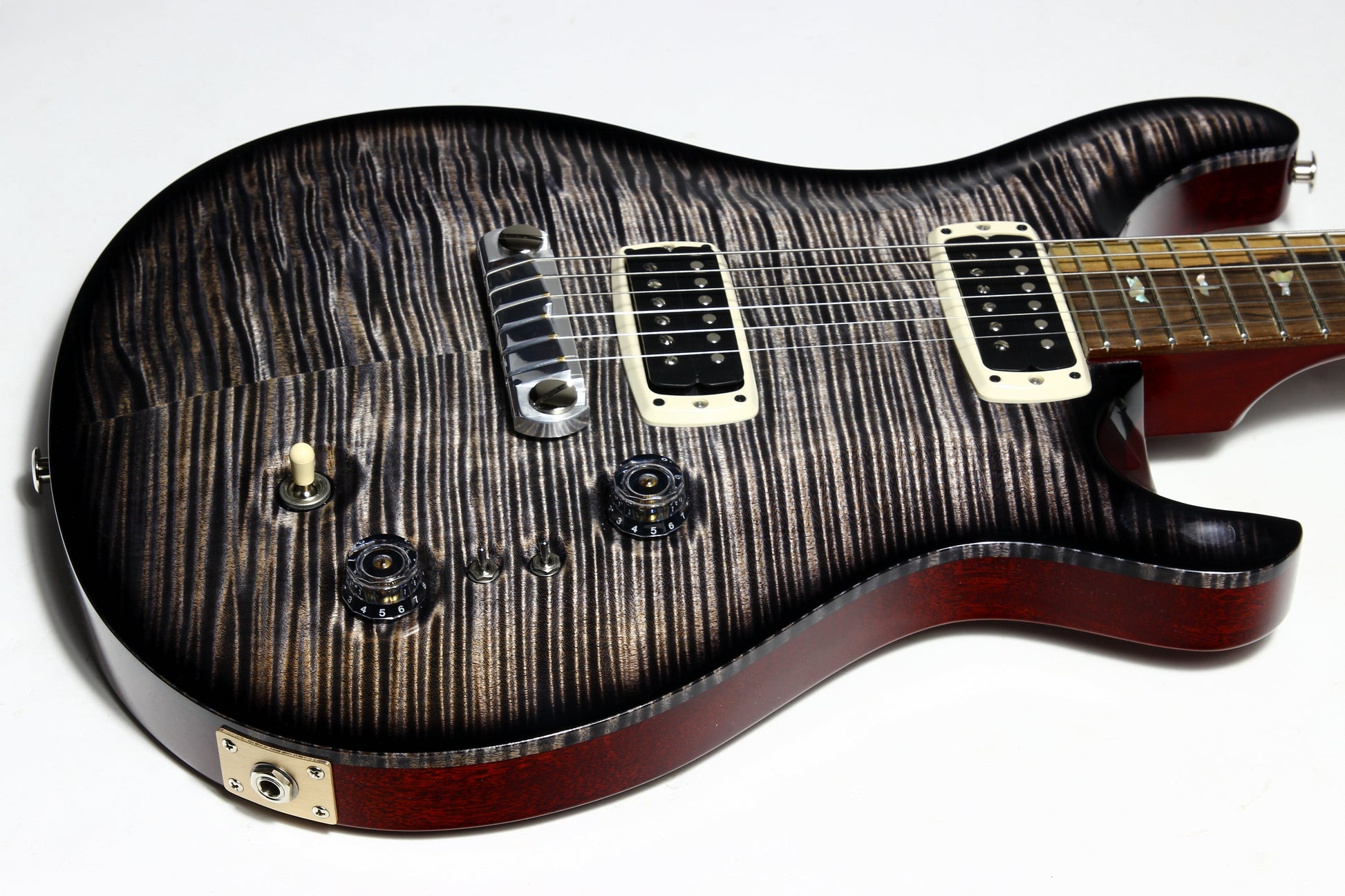 2025 PRS Charcoal Phoenix Limited Edition Private Stock Grade Curly Maple Top Ziricote 40th Ann