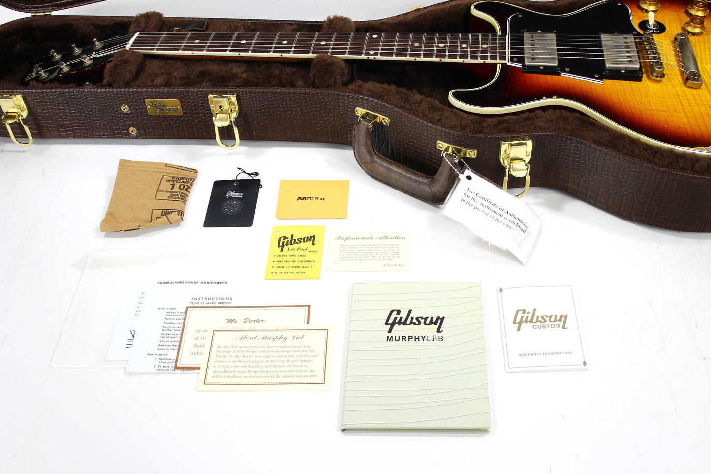 2022 Gibson 1960 Murphy Lab Les Paul DC Special Standard ULTRA HEAVY AGED - Double Cut HIGHLY FIGURED! '59 R9 R0 1959