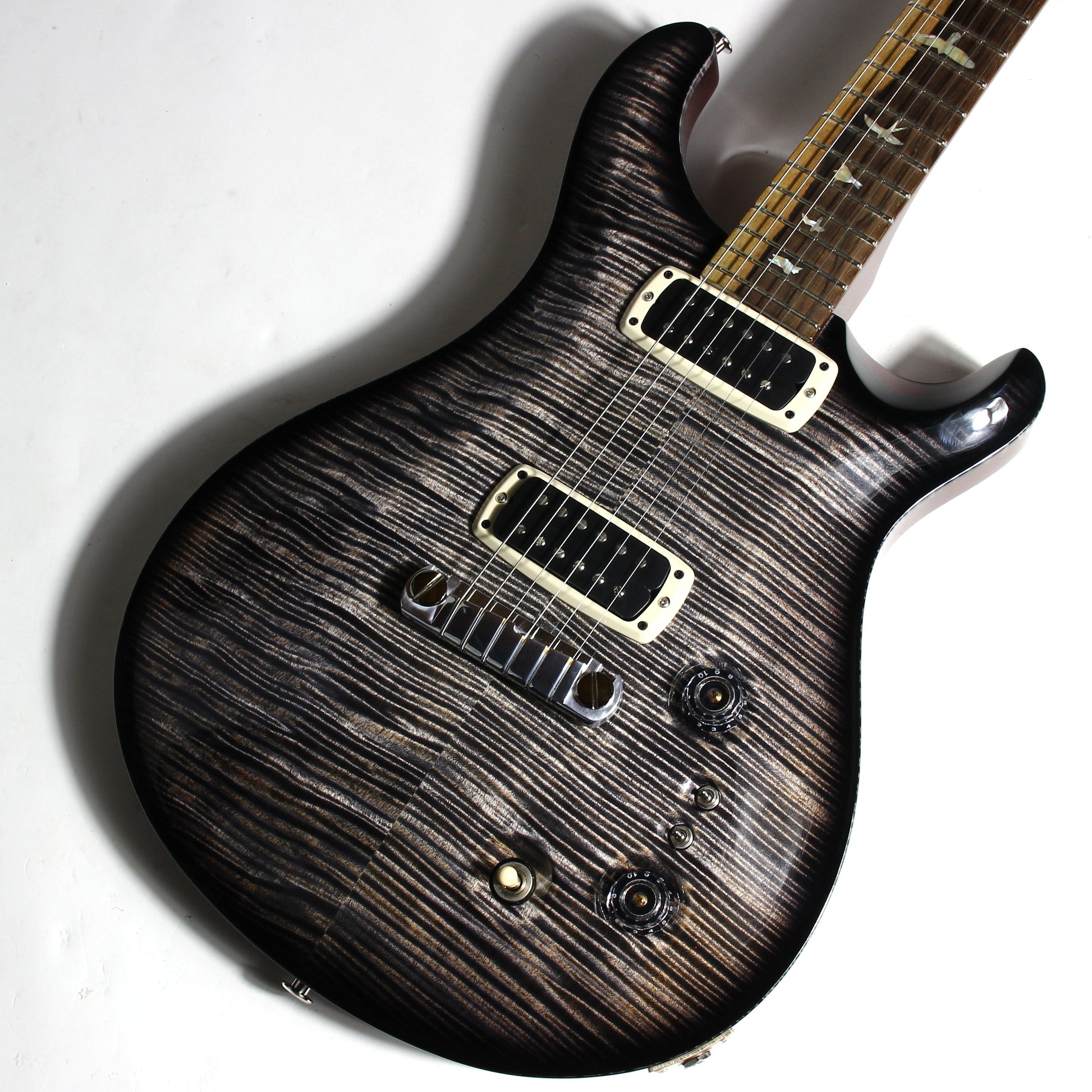 2025 PRS Charcoal Phoenix Limited Edition Private Stock Grade Curly Maple Top Ziricote 40th Ann