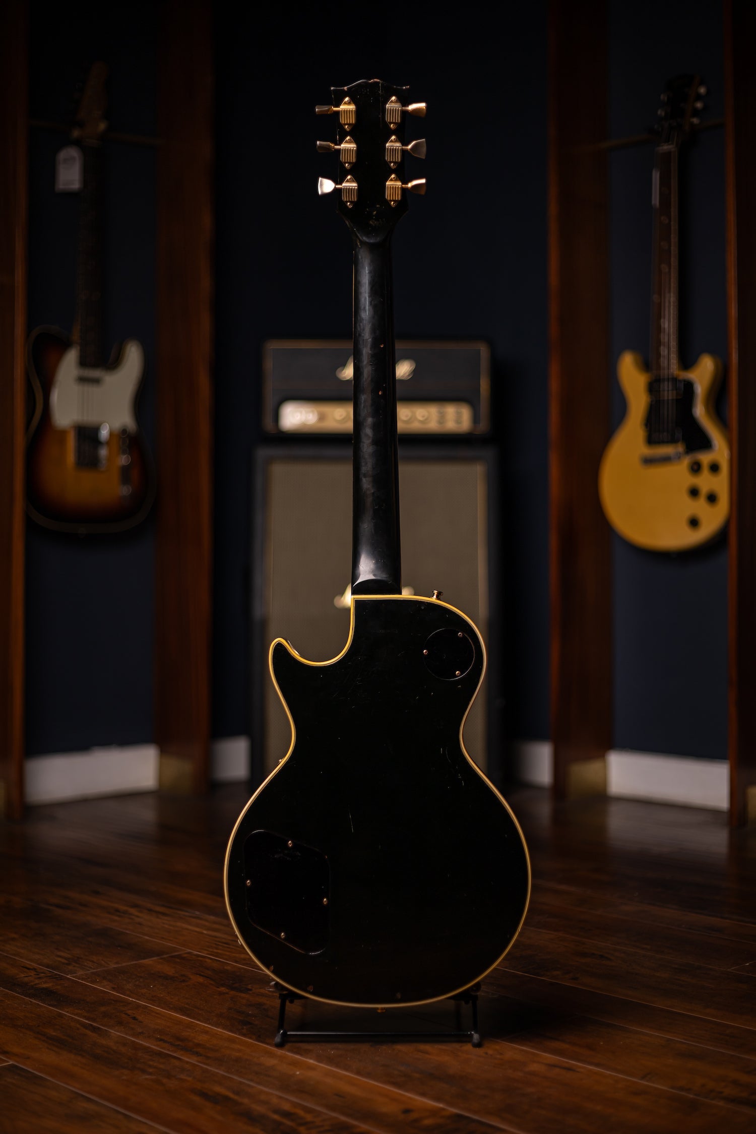 1969 Gibson Les Paul Custom Electric Guitar - Ebony
