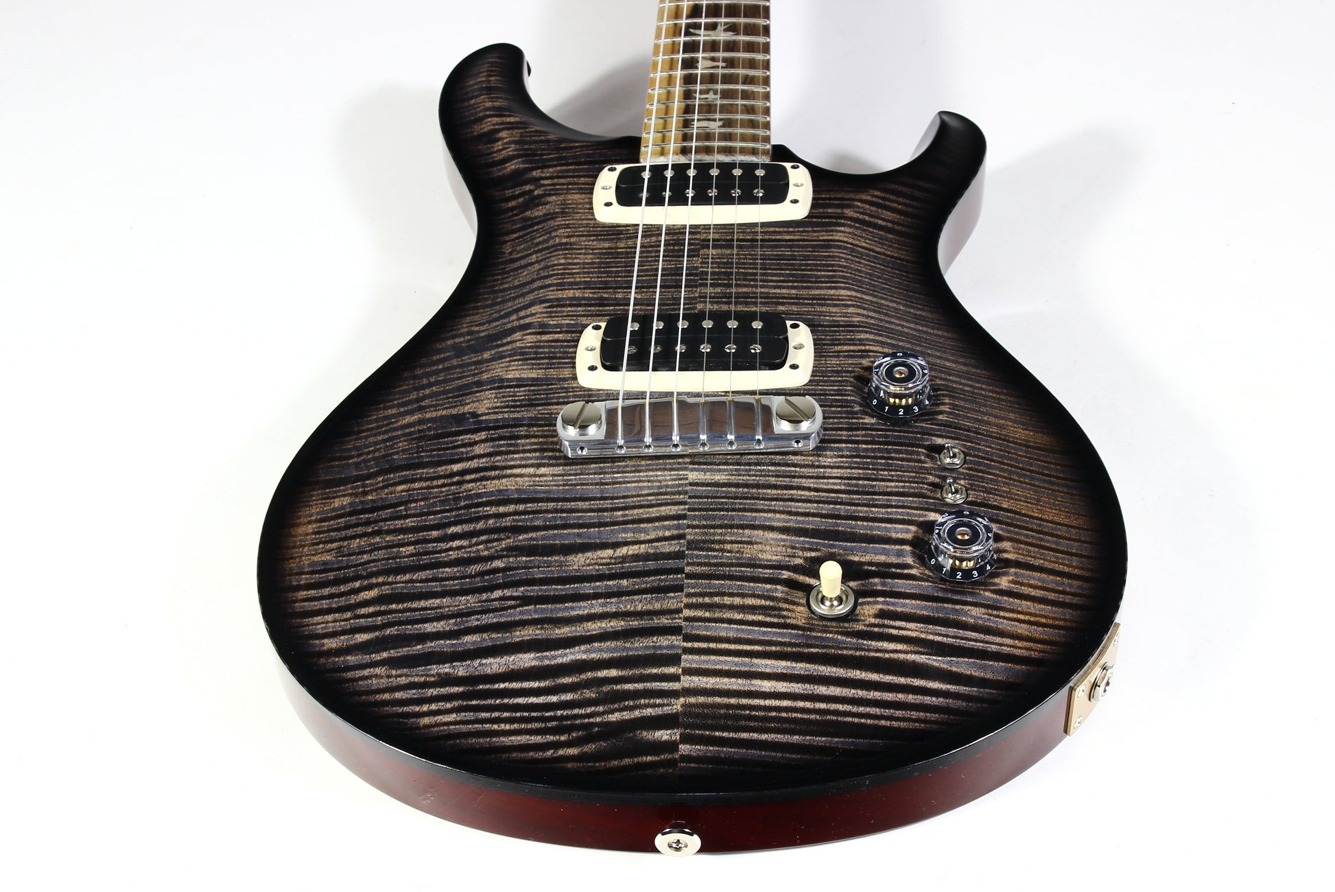 2025 PRS Charcoal Phoenix Limited Edition Private Stock Grade Curly Maple Top Ziricote 40th Ann