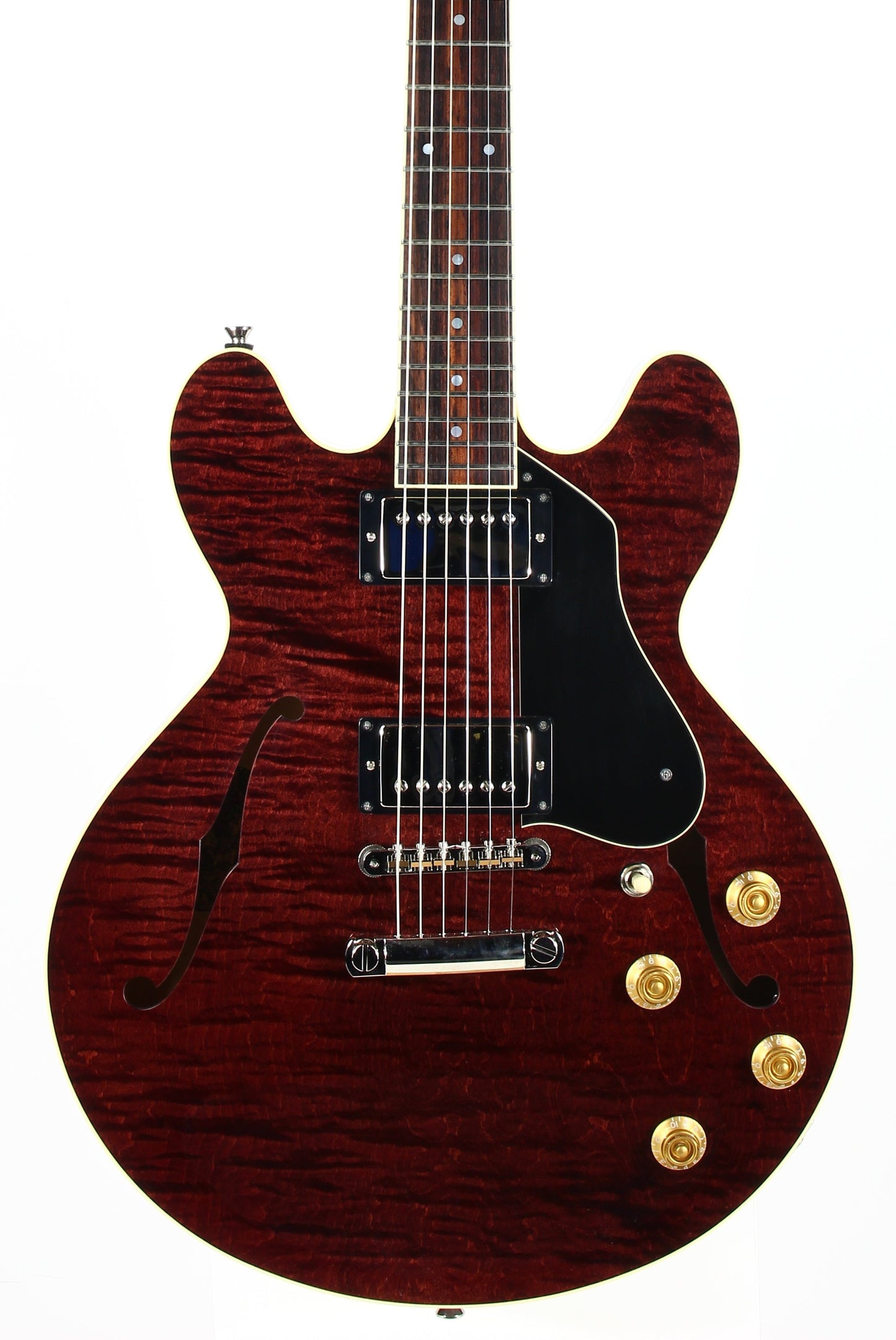 2023 Collings i35 LC Premium OXBLOOD Electric Guitar | Throbak Humbuckers, Semi-Hollow Body,  Finish