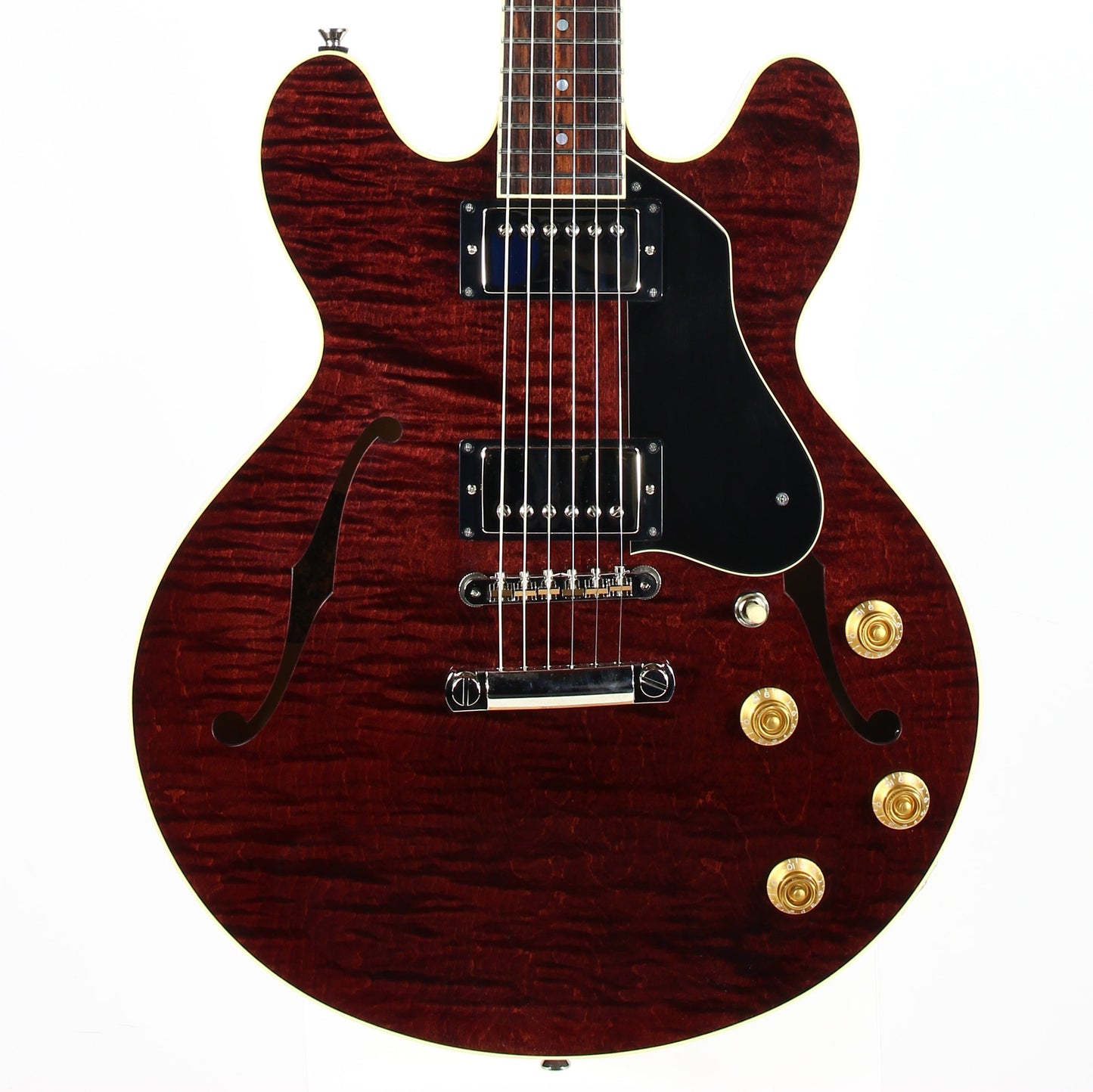 2023 Collings i35 LC Premium OXBLOOD Electric Guitar | Throbak Humbuckers, Semi-Hollow Body,  Finish