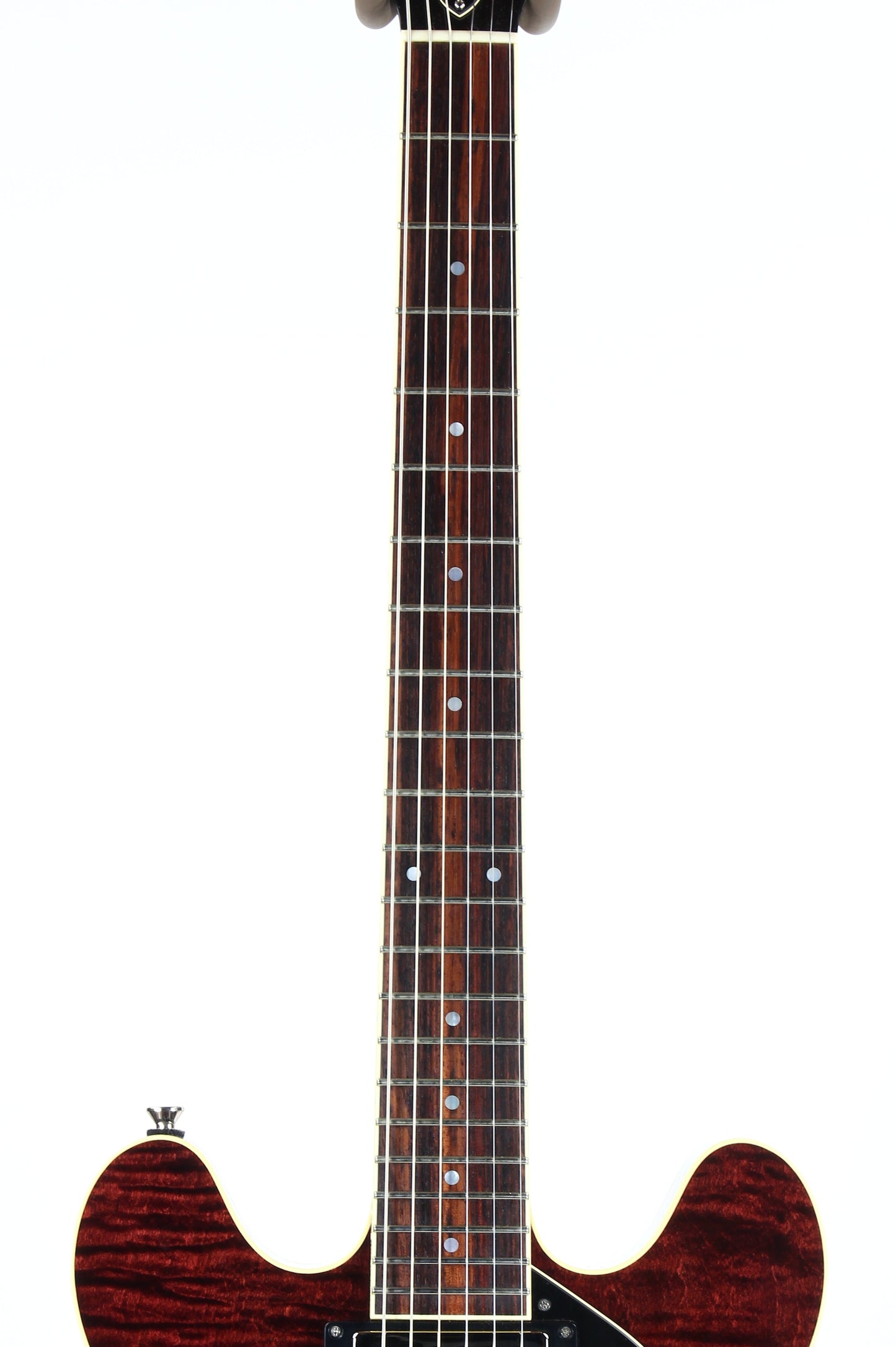 2023 Collings i35 LC Premium OXBLOOD Electric Guitar | Throbak Humbuckers, Semi-Hollow Body,  Finish