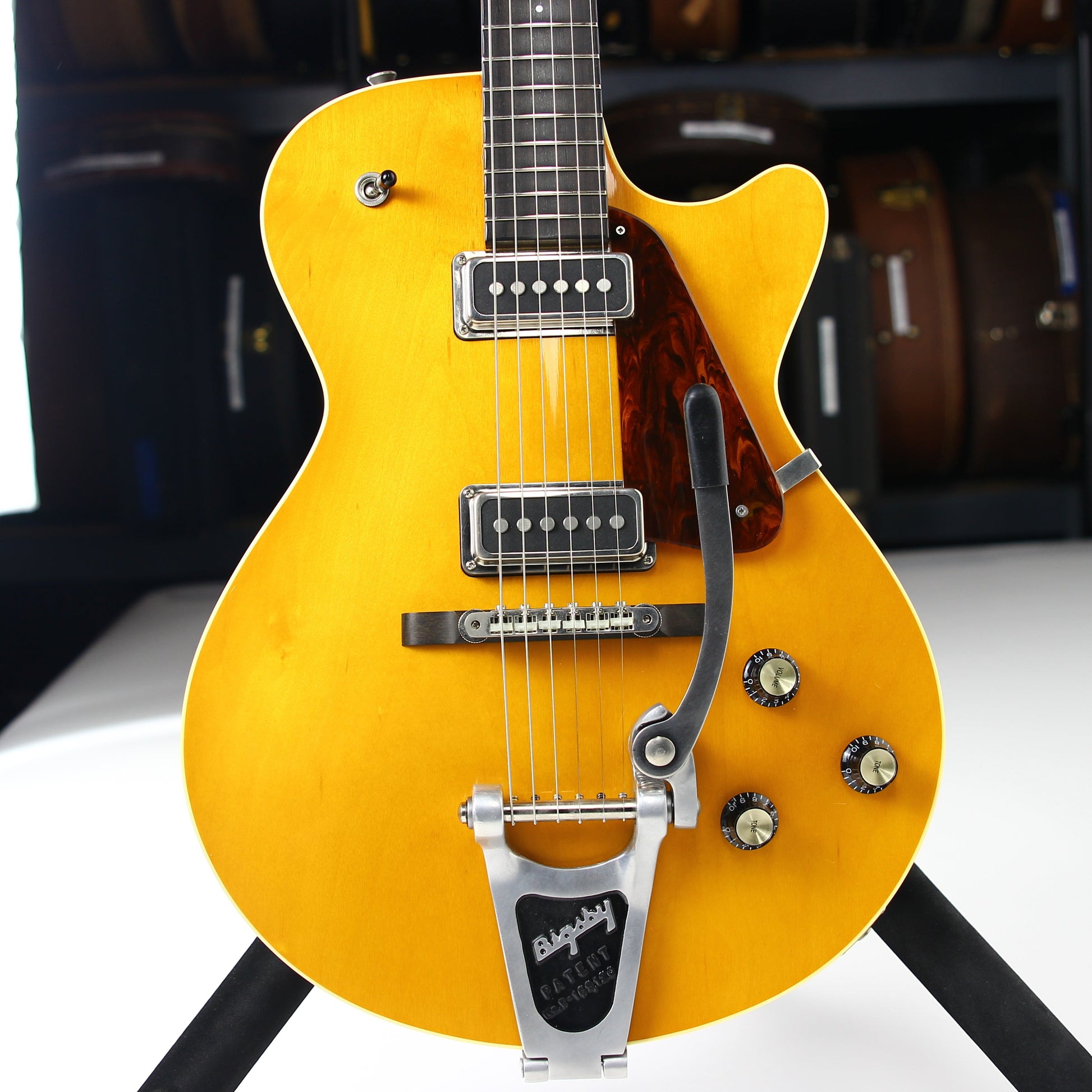 2021 Collings JL470 Julian Lage Antiqued Natural w Bigsby Ron Ellis Pickups