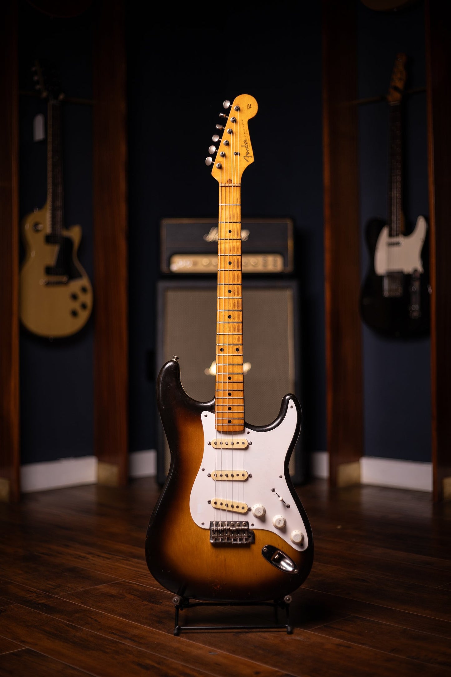 1956 Fender Stratocaster Electric Guitar - Sunburst