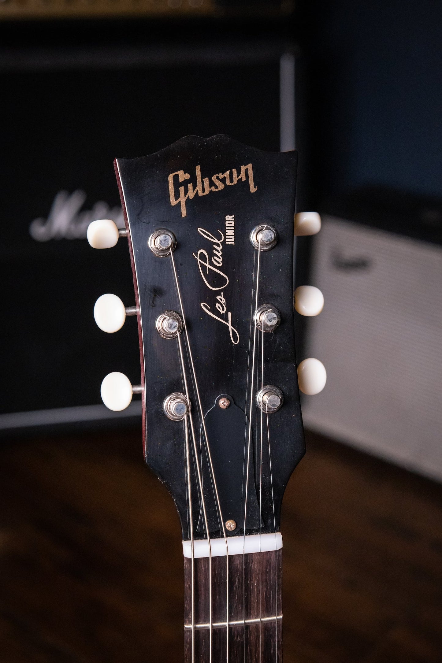 Gibson Custom Shop 1958 Les Paul Junior Double Cut Electric Guitar - Cherry Red
