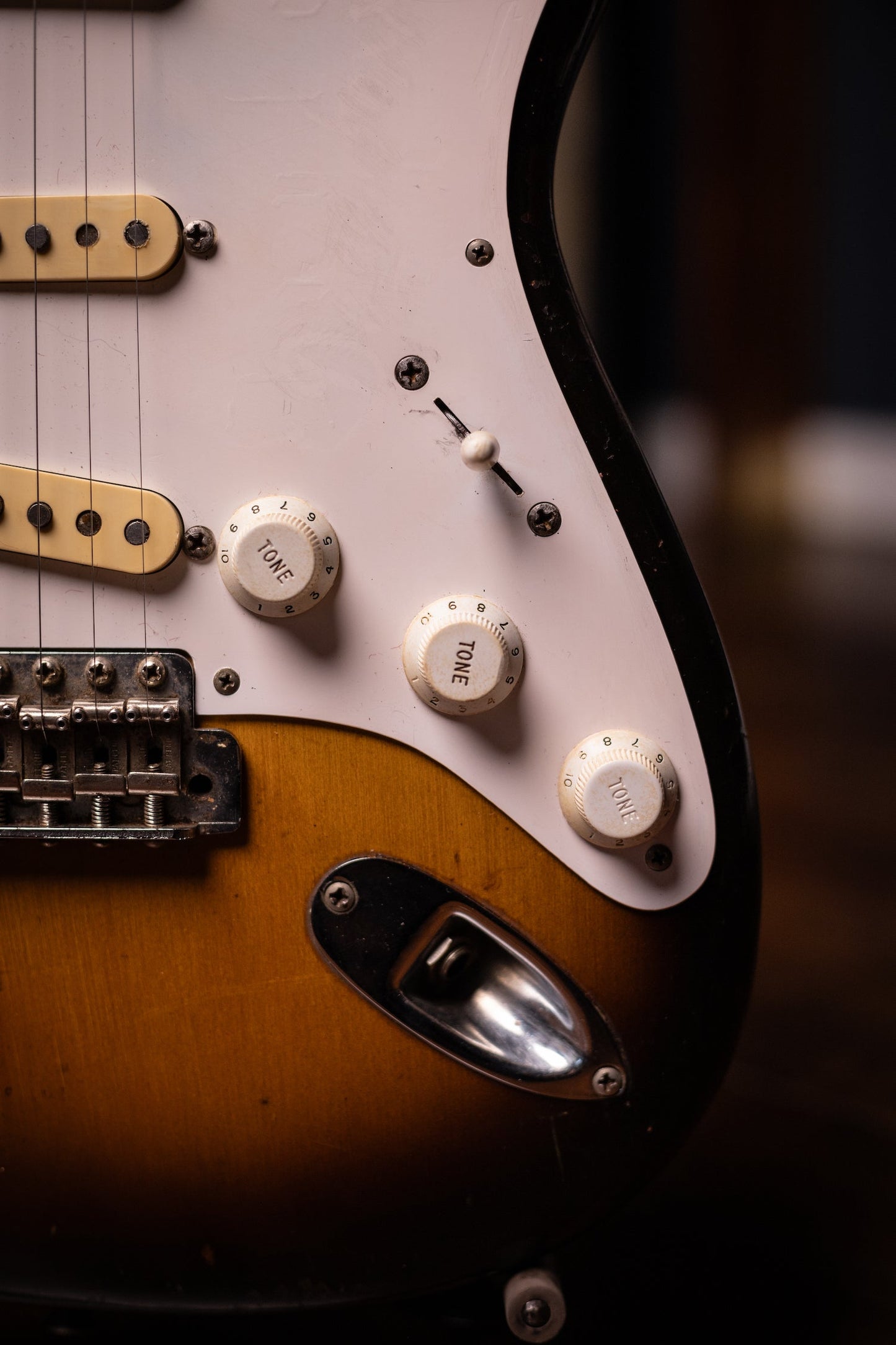 1956 Fender Stratocaster Electric Guitar - Sunburst