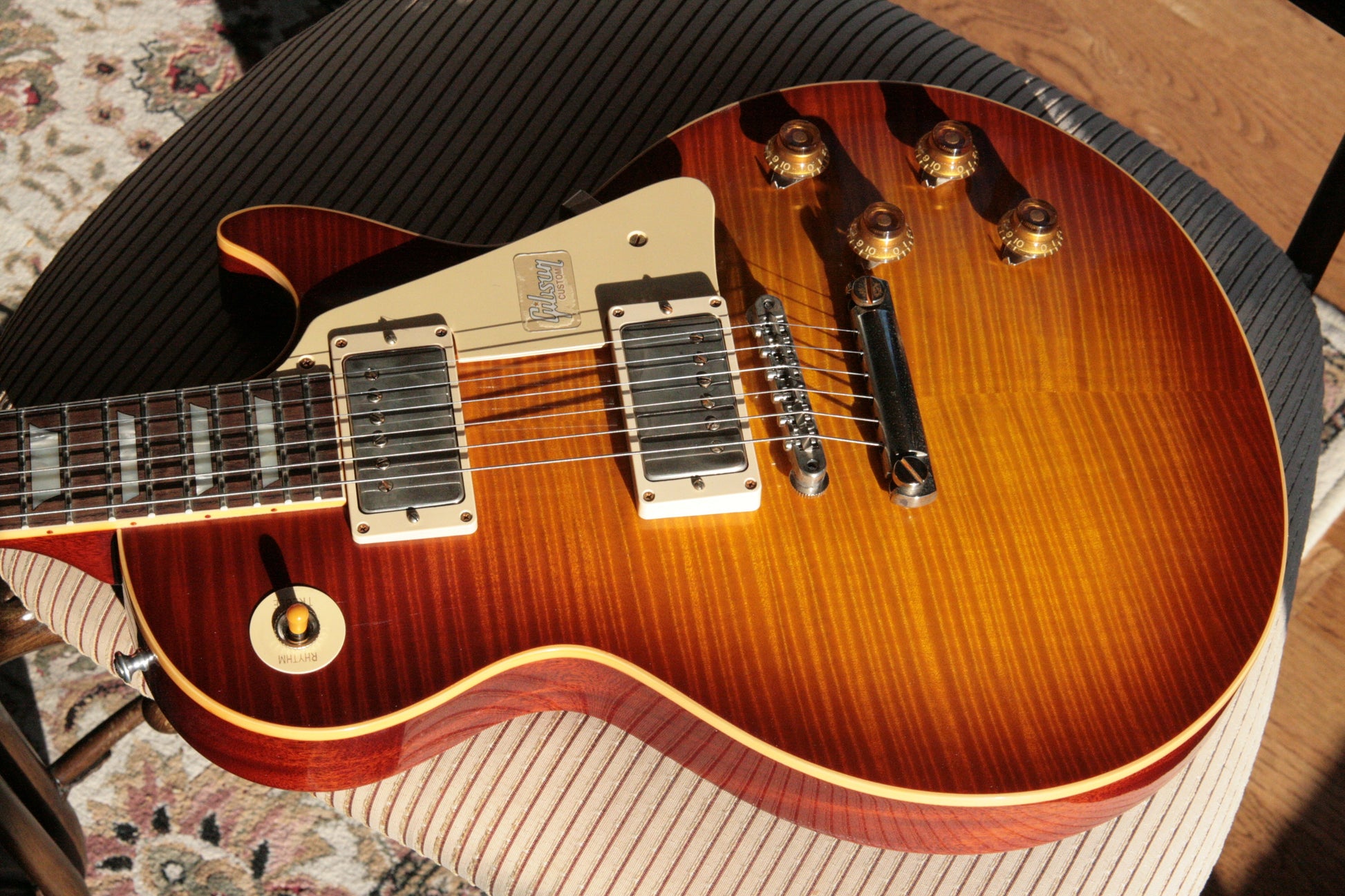 2018 Gibson 1959 Les Paul Historic Reissue! R9 59 SUNRISE TEA BURST Custom Shop TH Spec
