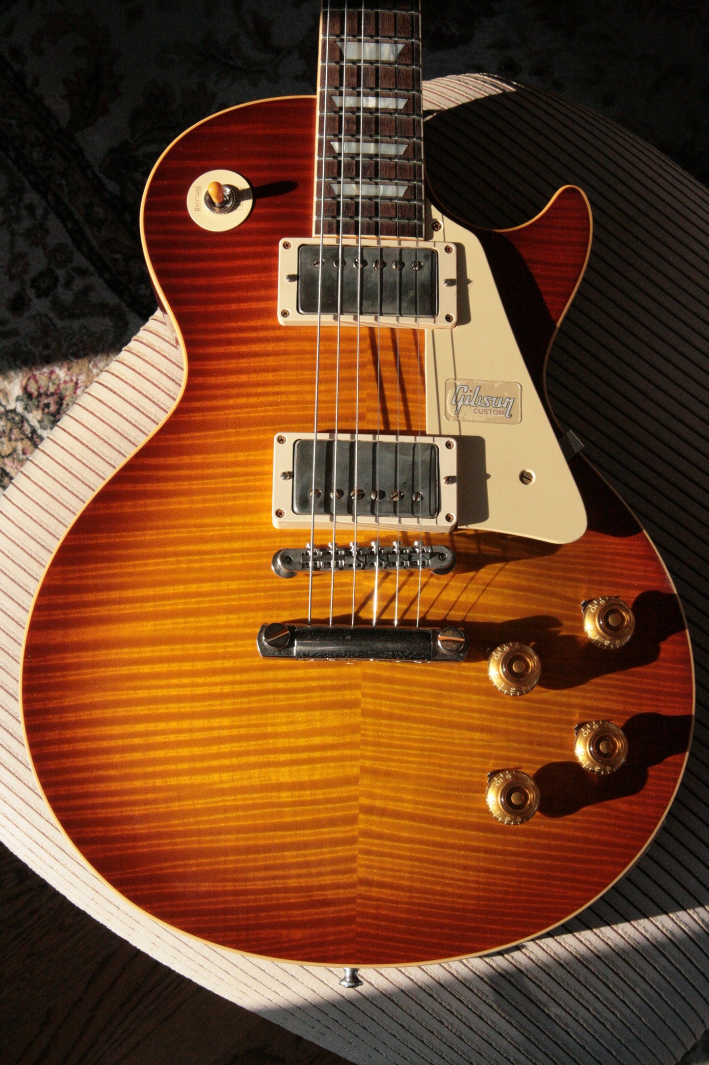 2018 Gibson 1959 Les Paul Historic Reissue! R9 59 SUNRISE TEA BURST Custom Shop TH Spec