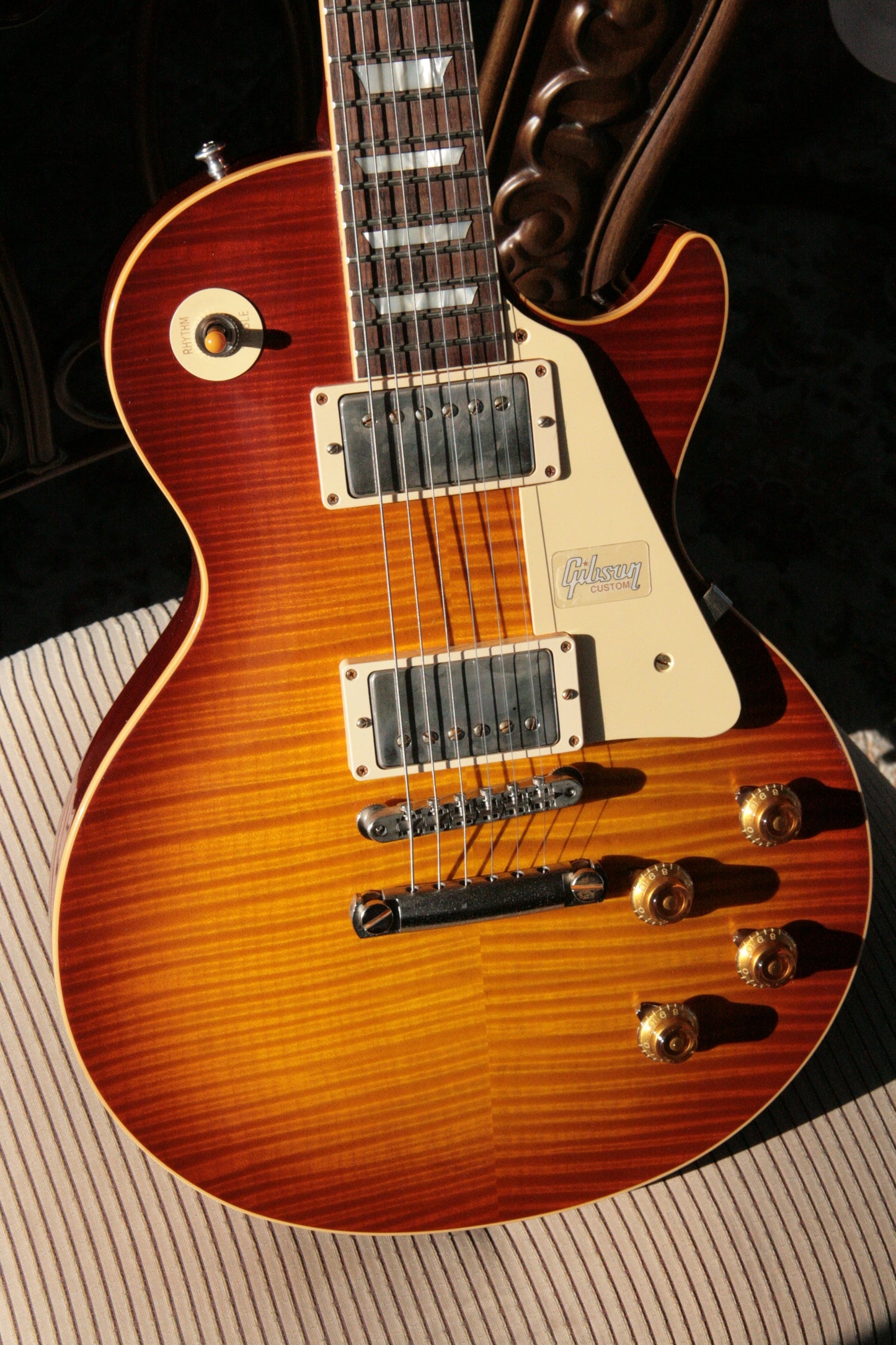2018 Gibson 1959 Les Paul Historic Reissue! R9 59 SUNRISE TEA BURST Custom Shop TH Spec