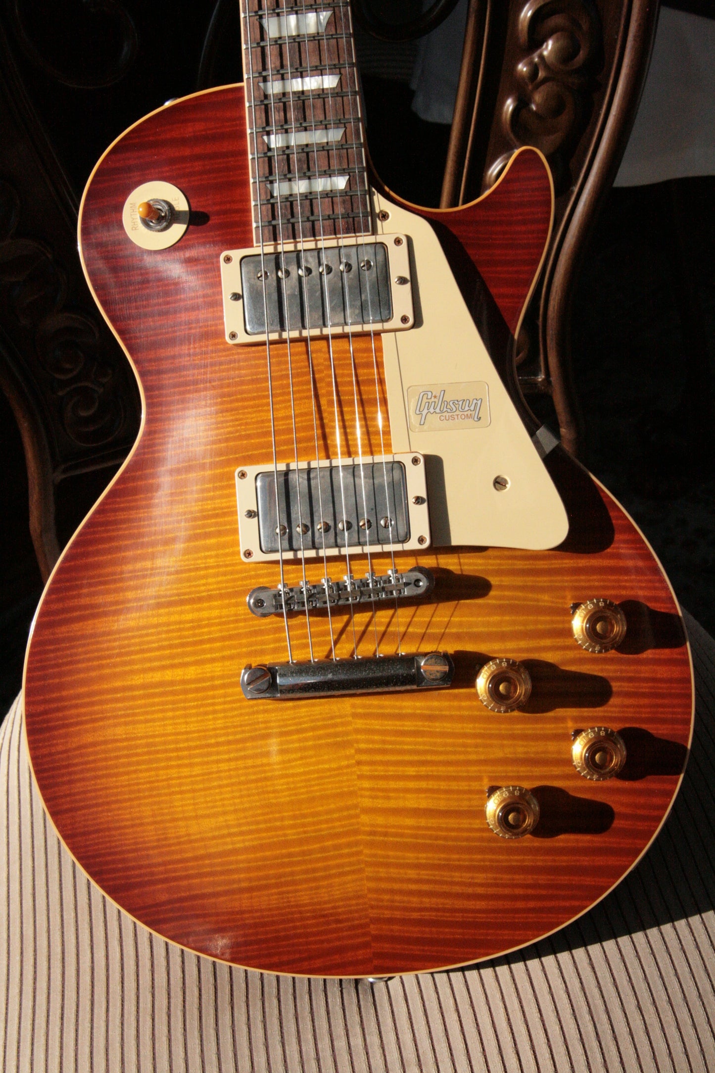2018 Gibson 1959 Les Paul Historic Reissue! R9 59 SUNRISE TEA BURST Custom Shop TH Spec
