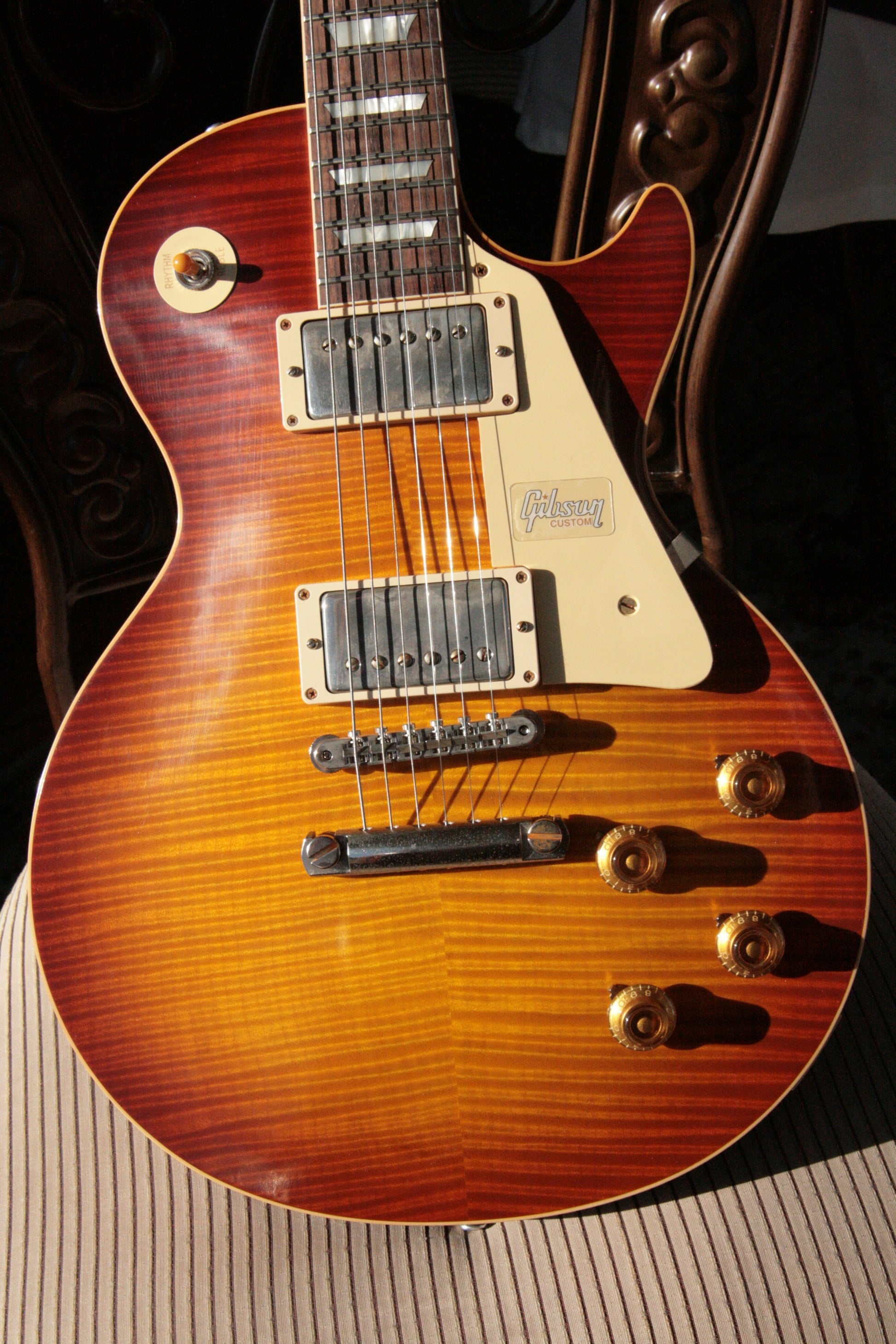 2018 Gibson 1959 Les Paul Historic Reissue! R9 59 SUNRISE TEA BURST Custom Shop TH Spec