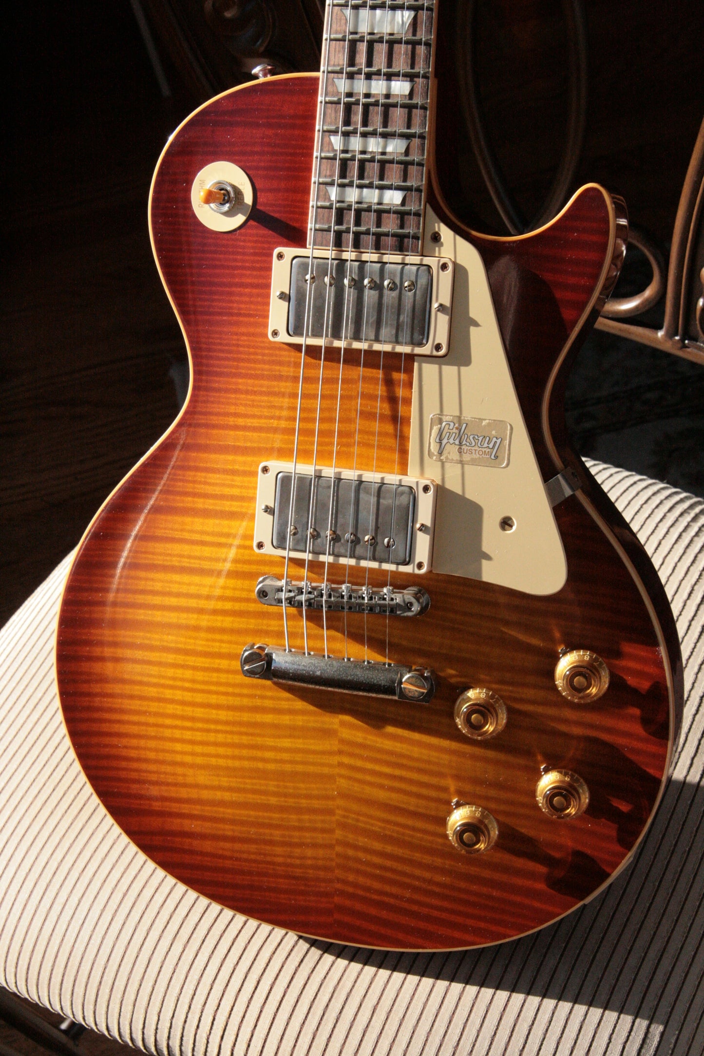 2018 Gibson 1959 Les Paul Historic Reissue! R9 59 SUNRISE TEA BURST Custom Shop TH Spec
