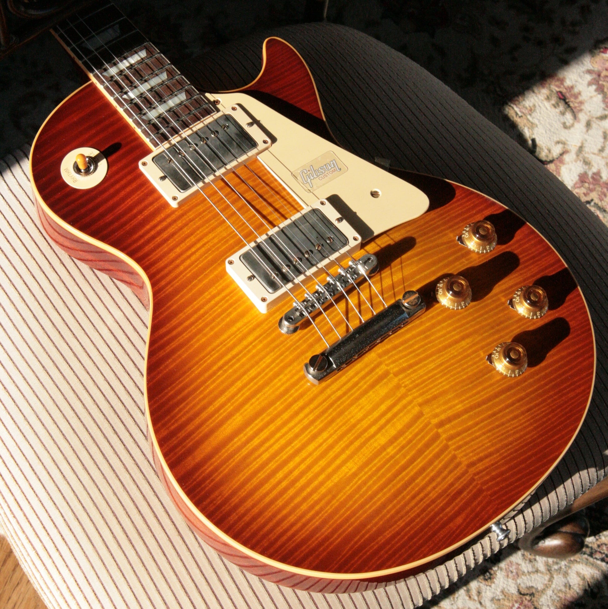 2018 Gibson 1959 Les Paul Historic Reissue! R9 59 SUNRISE TEA BURST Custom Shop TH Spec