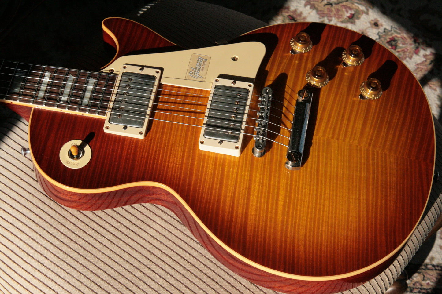 2018 Gibson 1959 Les Paul Historic Reissue! R9 59 SUNRISE TEA BURST Custom Shop TH Spec