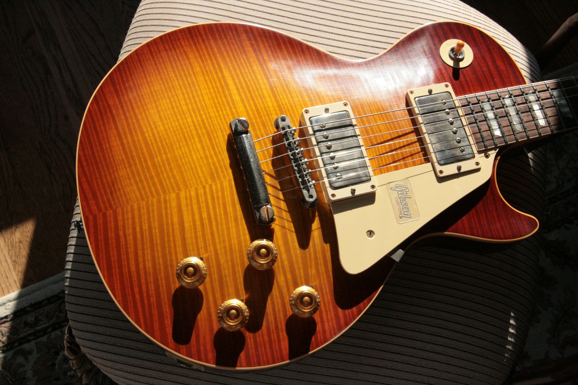2018 Gibson 1959 Les Paul Historic Reissue! R9 59 SUNRISE TEA BURST Custom Shop TH Spec