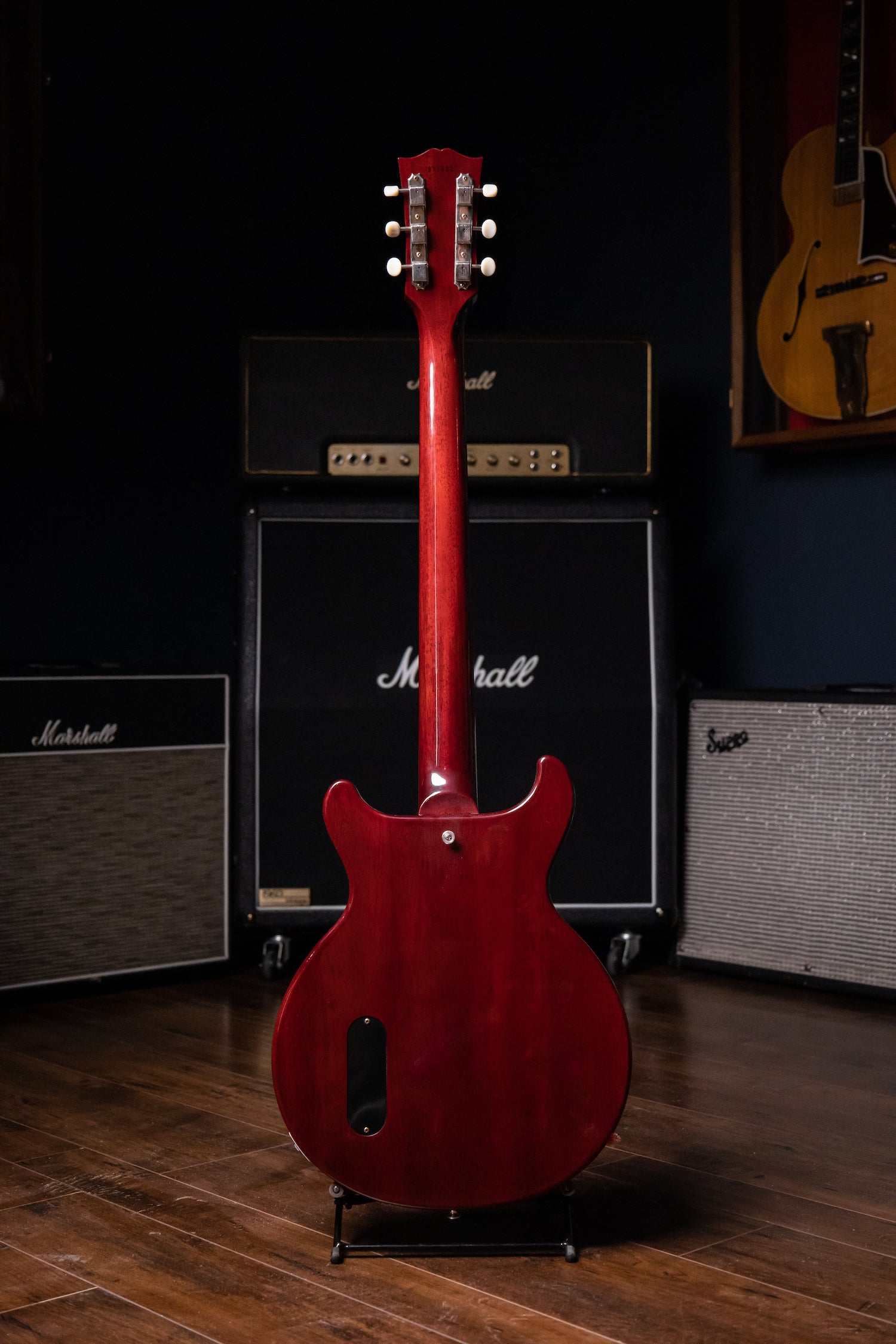 Gibson Custom Shop 1958 Les Paul Junior Double Cut Electric Guitar - Cherry Red
