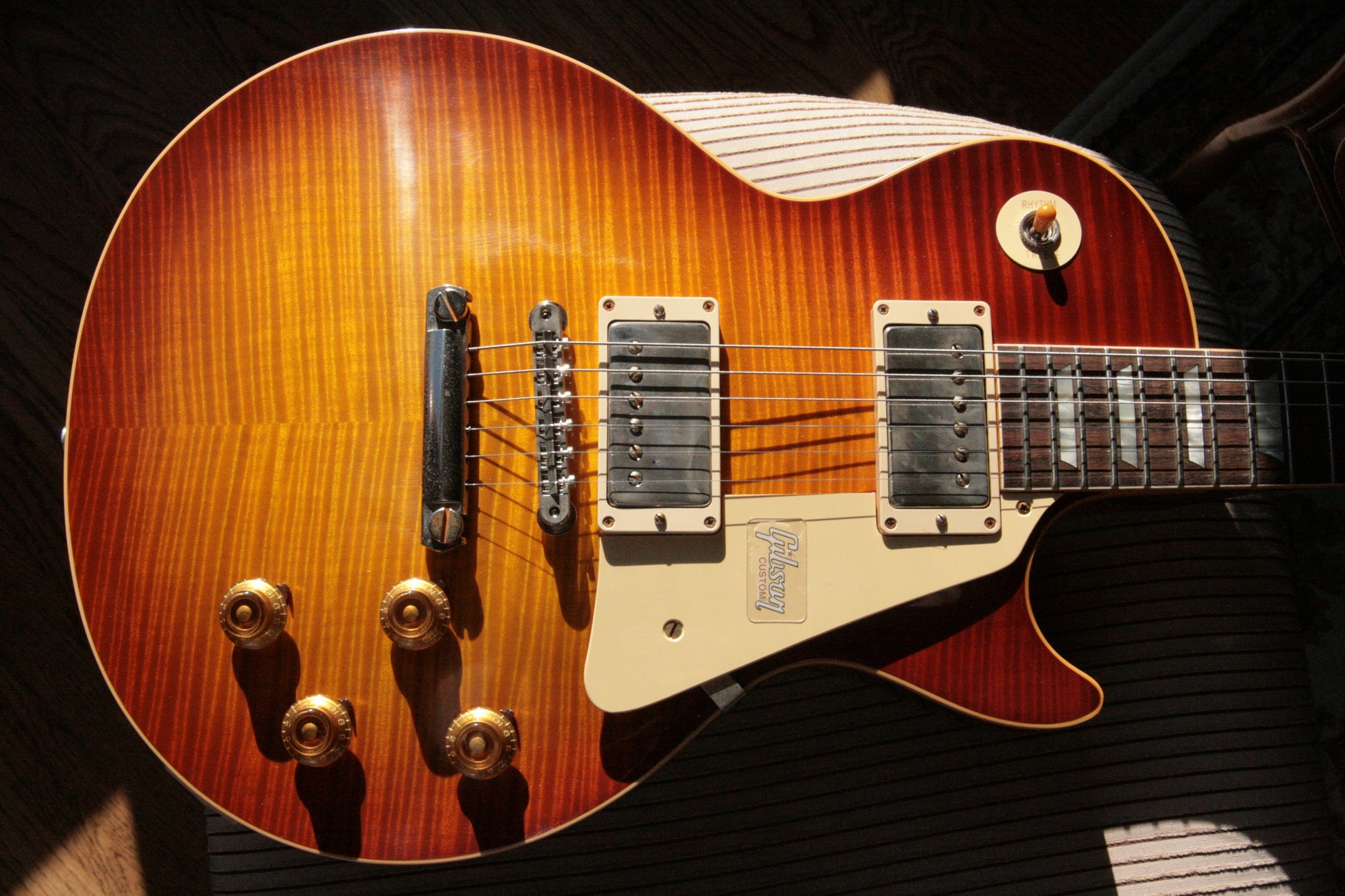 2018 Gibson 1959 Les Paul Historic Reissue! R9 59 SUNRISE TEA BURST Custom Shop TH Spec