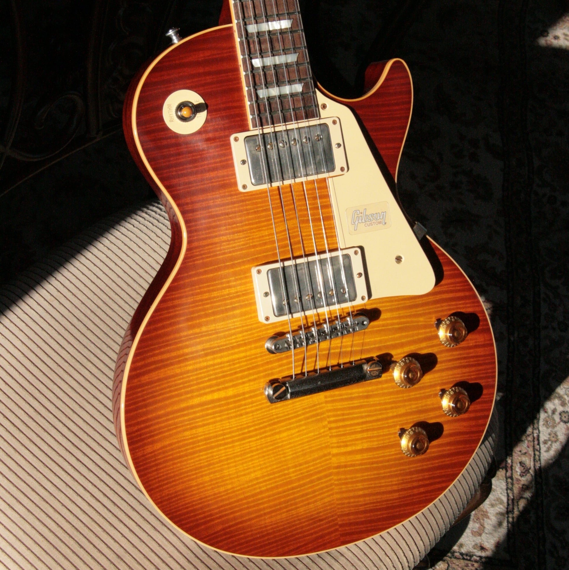 2018 Gibson 1959 Les Paul Historic Reissue! R9 59 SUNRISE TEA BURST Custom Shop TH Spec
