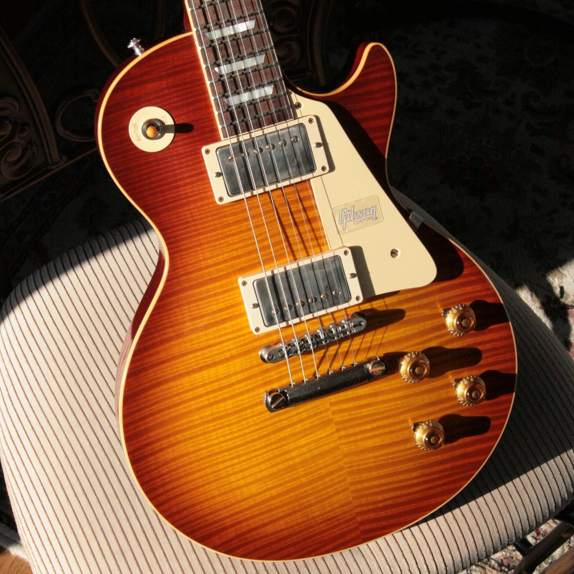 2018 Gibson 1959 Les Paul Historic Reissue! R9 59 SUNRISE TEA BURST Custom Shop TH Spec