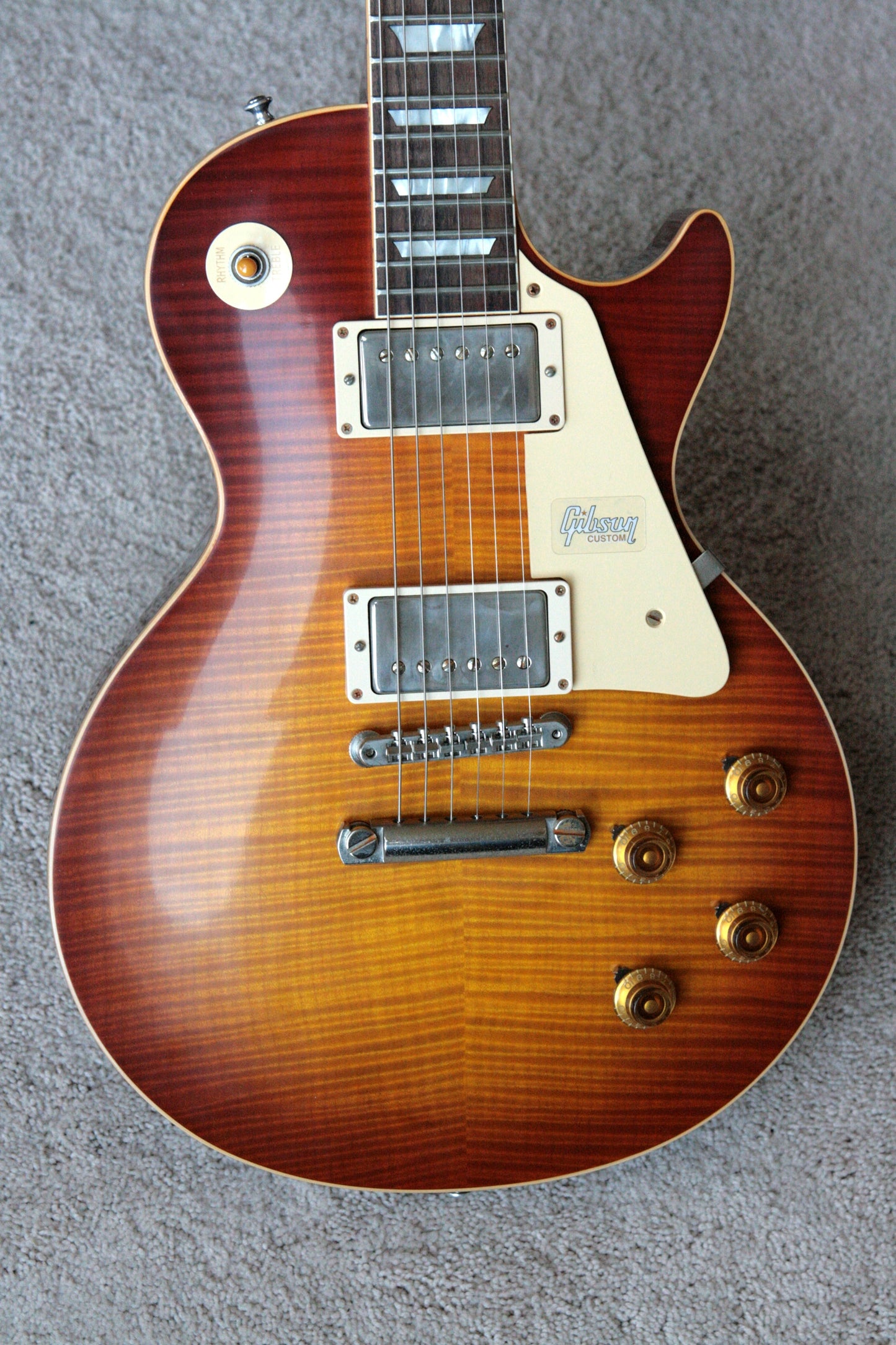 2018 Gibson 1959 Les Paul Historic Reissue! R9 59 SUNRISE TEA BURST Custom Shop TH Spec
