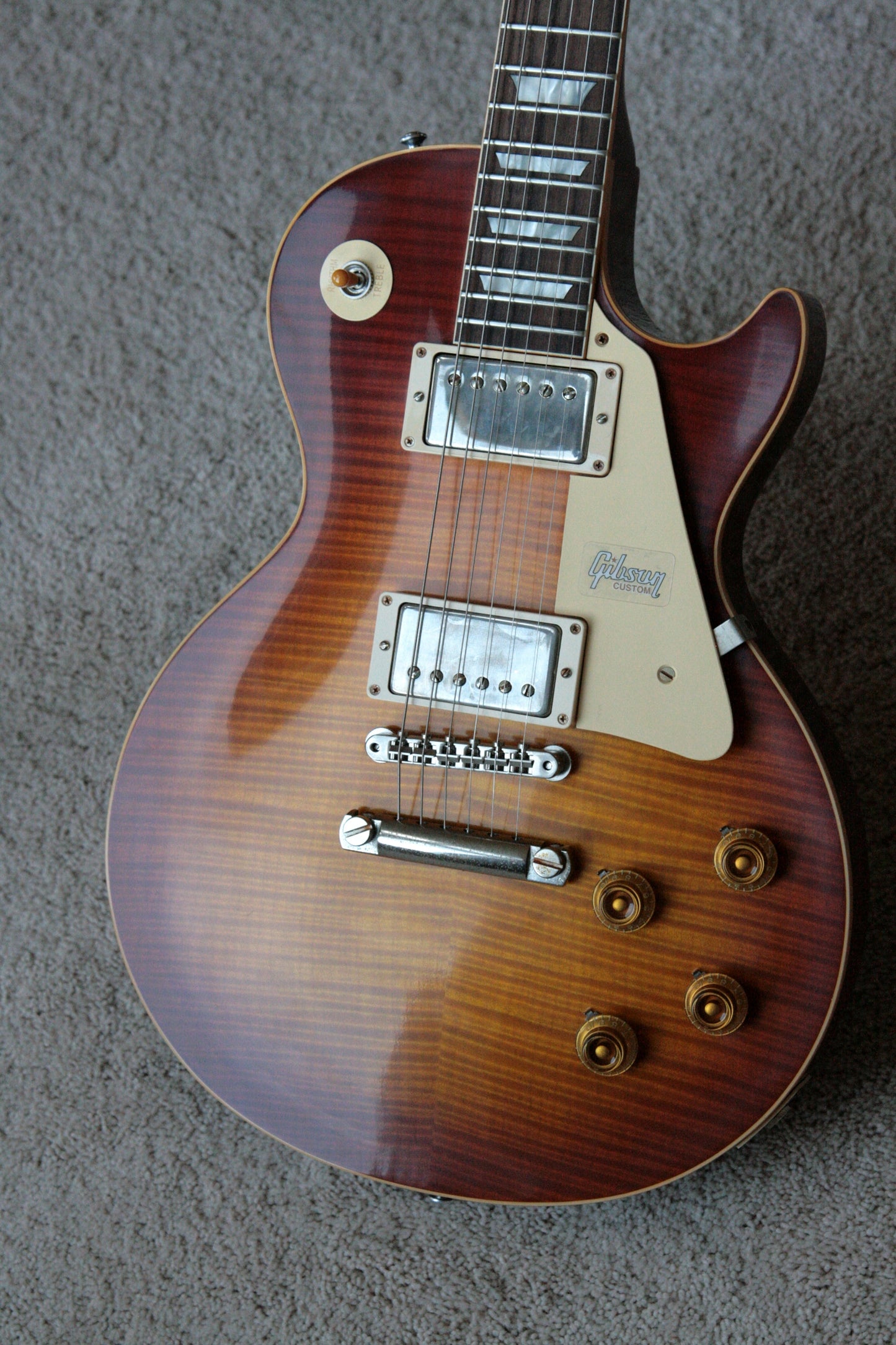 2018 Gibson 1959 Les Paul Historic Reissue! R9 59 SUNRISE TEA BURST Custom Shop TH Spec