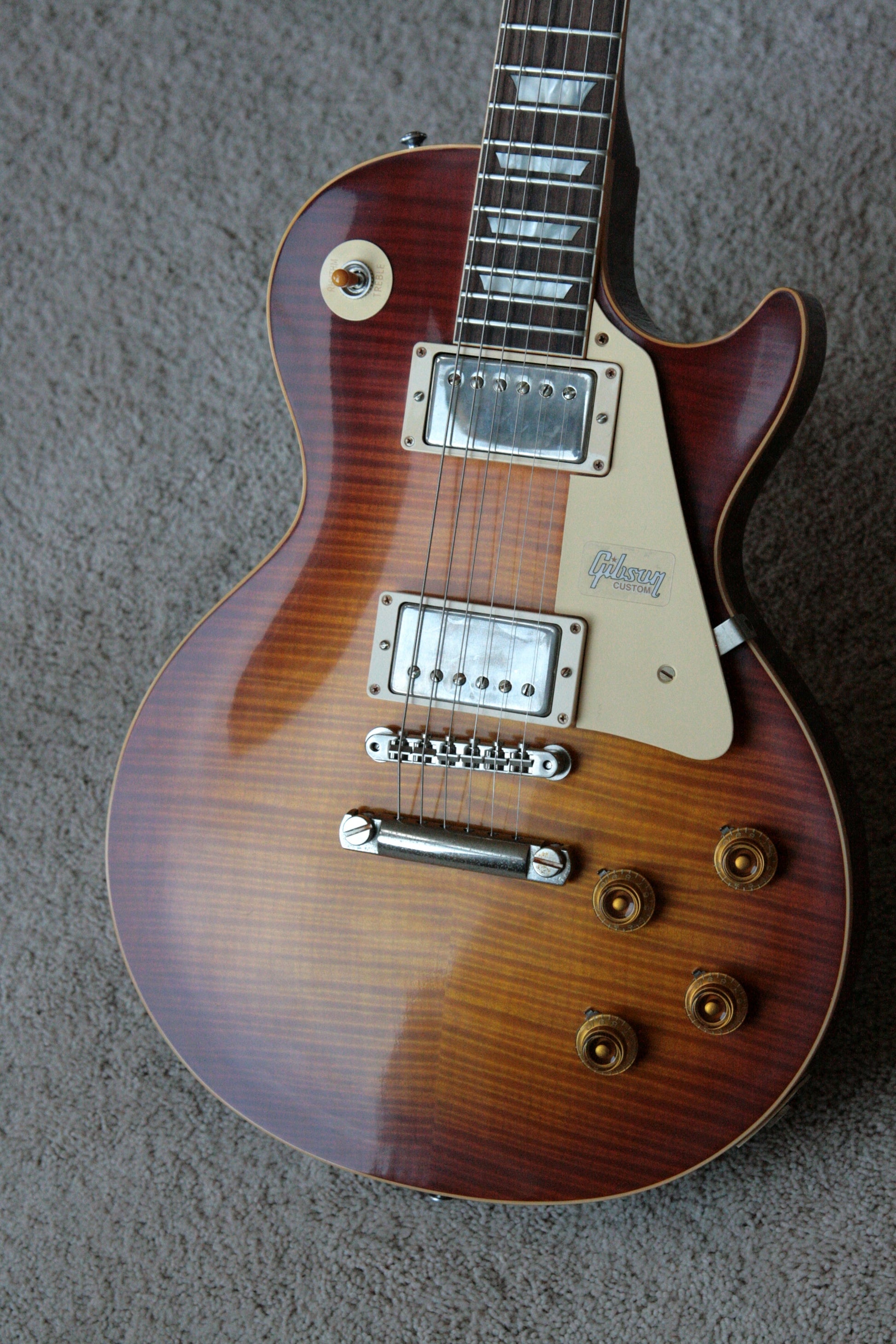 2018 Gibson 1959 Les Paul Historic Reissue! R9 59 SUNRISE TEA BURST Custom Shop TH Spec