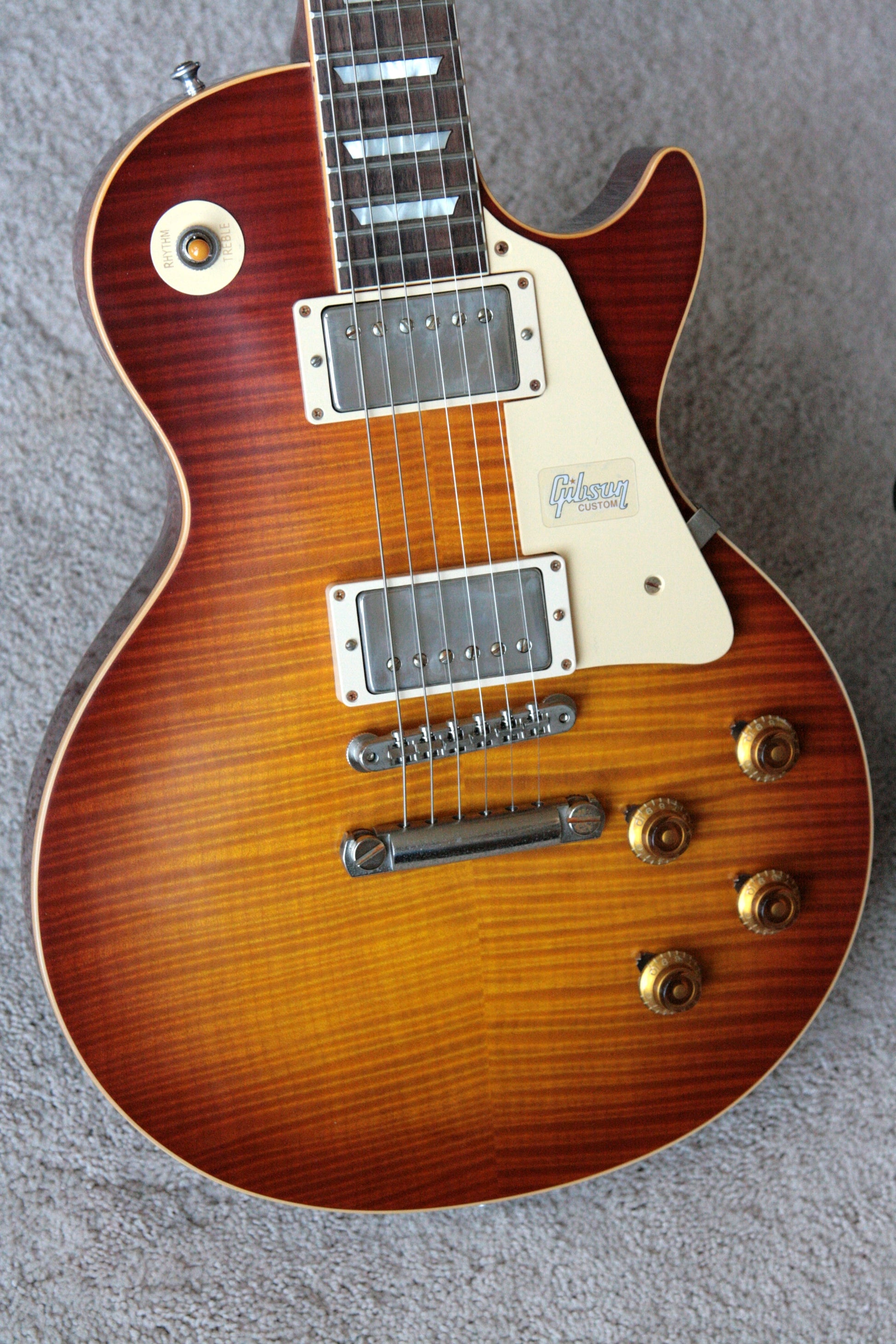 2018 Gibson 1959 Les Paul Historic Reissue! R9 59 SUNRISE TEA BURST Custom Shop TH Spec