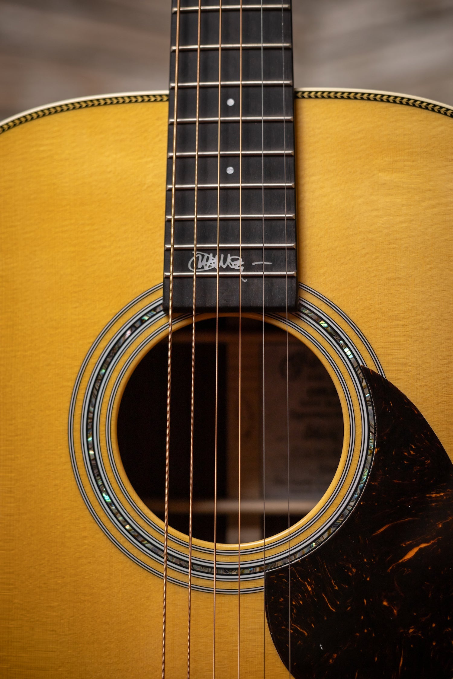 Martin OMJM John Mayer Acoustic-Electric Guitar - Natural