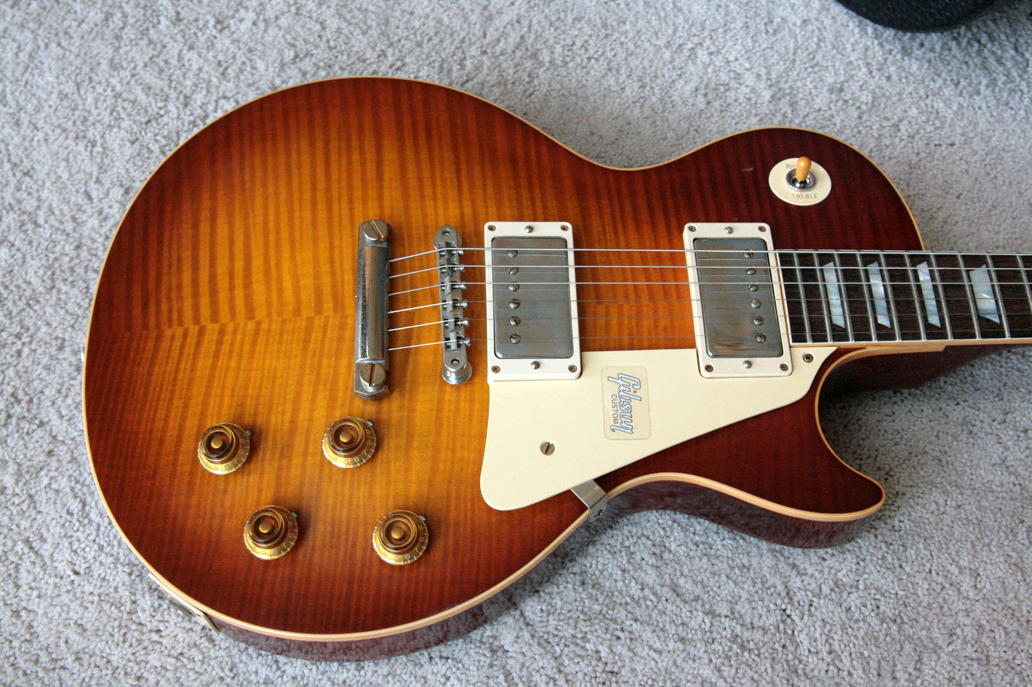 2018 Gibson 1959 Les Paul Historic Reissue! R9 59 SUNRISE TEA BURST Custom Shop TH Spec