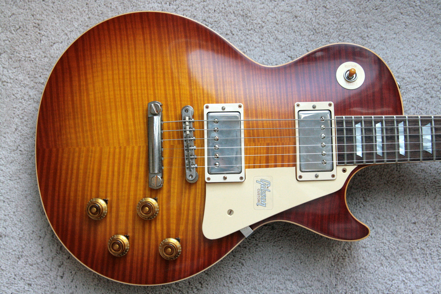 2018 Gibson 1959 Les Paul Historic Reissue! R9 59 SUNRISE TEA BURST Custom Shop TH Spec