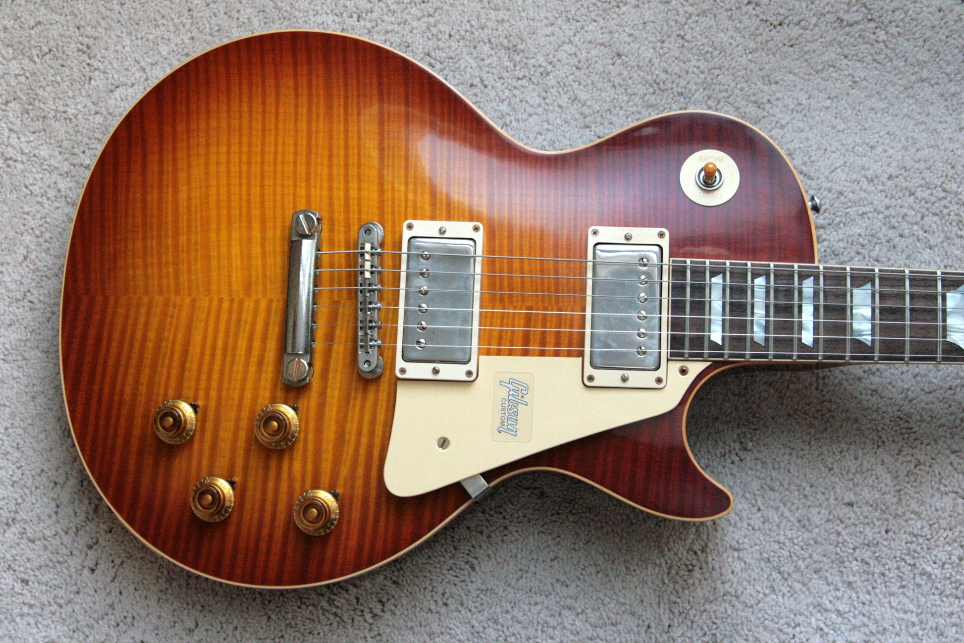 2018 Gibson 1959 Les Paul Historic Reissue! R9 59 SUNRISE TEA BURST Custom Shop TH Spec