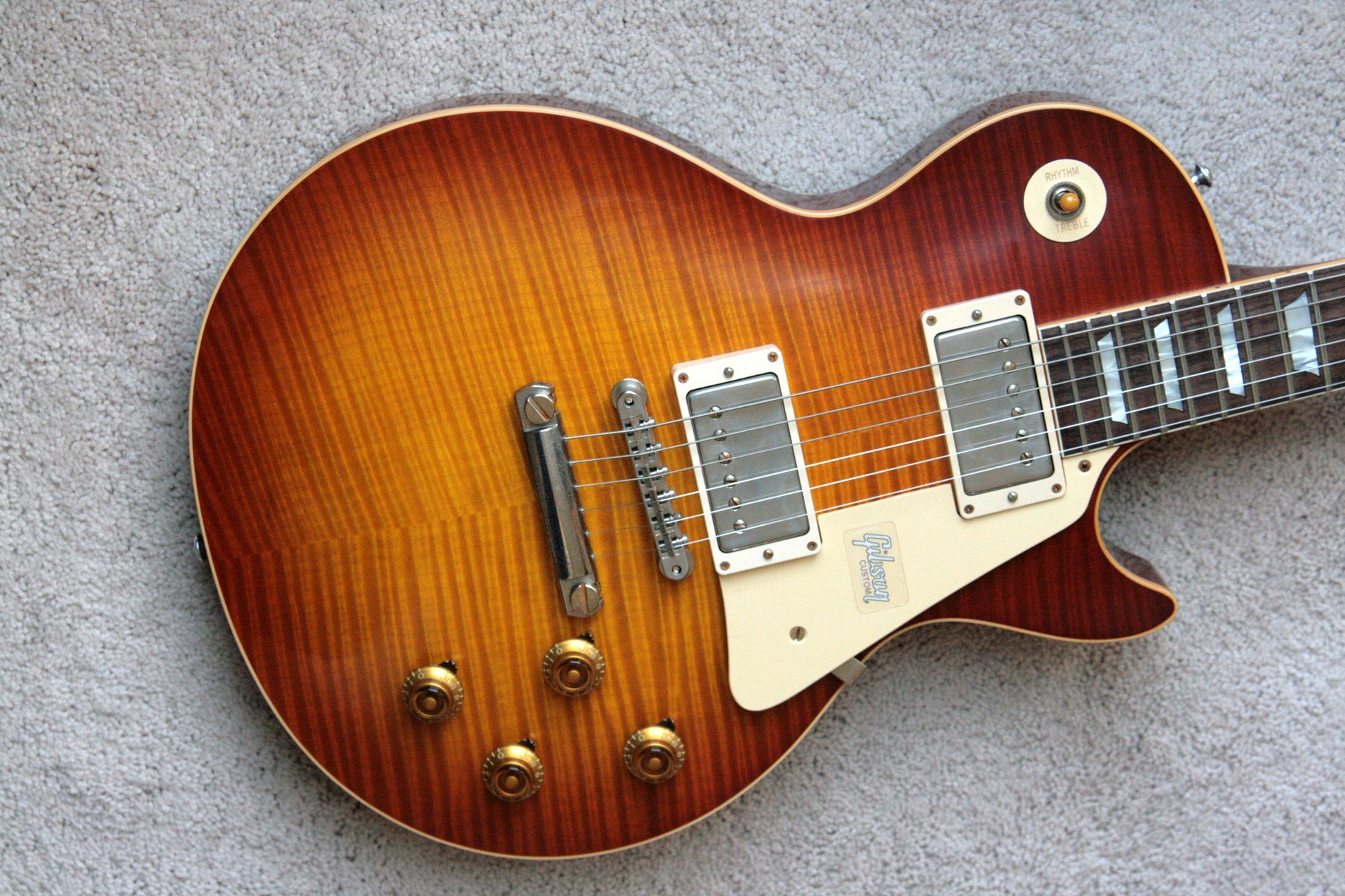 2018 Gibson 1959 Les Paul Historic Reissue! R9 59 SUNRISE TEA BURST Custom Shop TH Spec