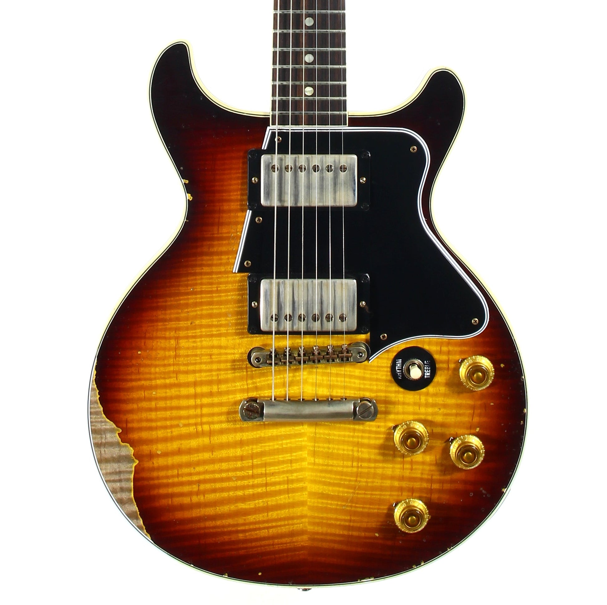 2022 Gibson 1960 Murphy Lab Les Paul DC Special Standard ULTRA HEAVY AGED - Double Cut HIGHLY FIGURED! '59 R9 R0 1959