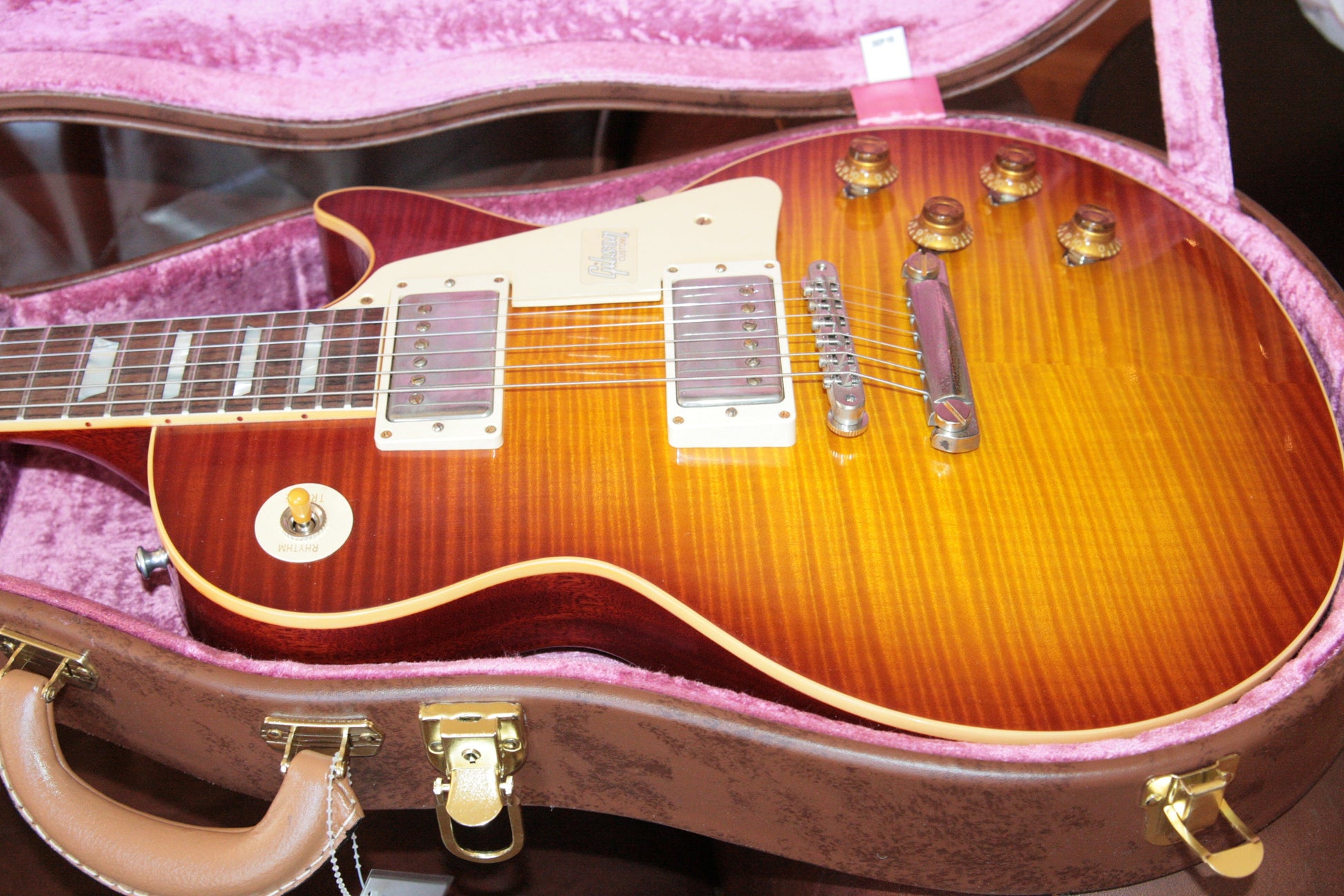 2018 Gibson 1959 Les Paul Historic Reissue! R9 59 SUNRISE TEA BURST Custom Shop TH Spec